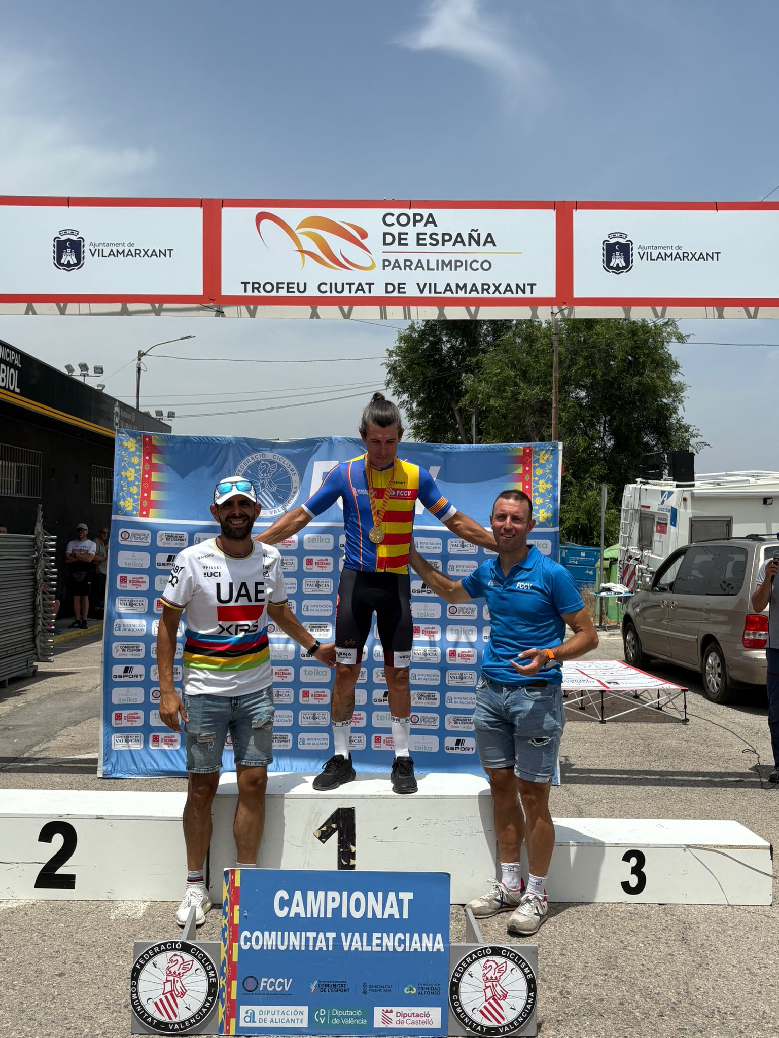 Vilamarxant corona a los nuevos campeones autonómicos y pone fin a la Copa de España de Paraciclismo en Carretera