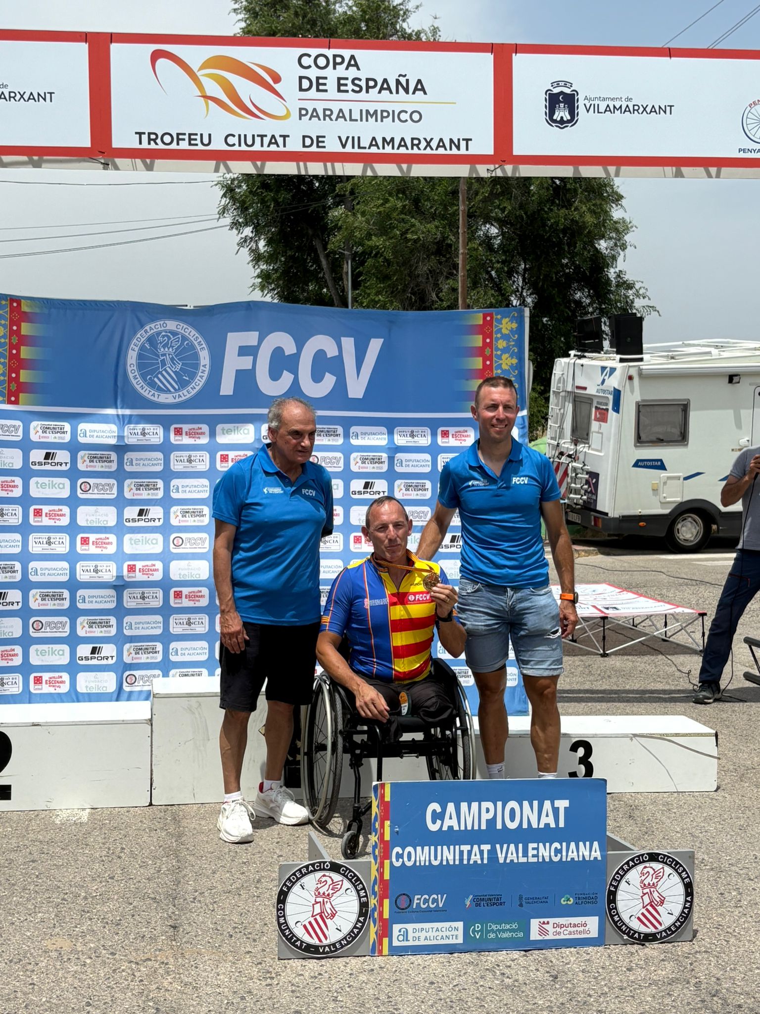 Vilamarxant corona a los nuevos campeones autonómicos y pone fin a la Copa de España de Paraciclismo en Carretera