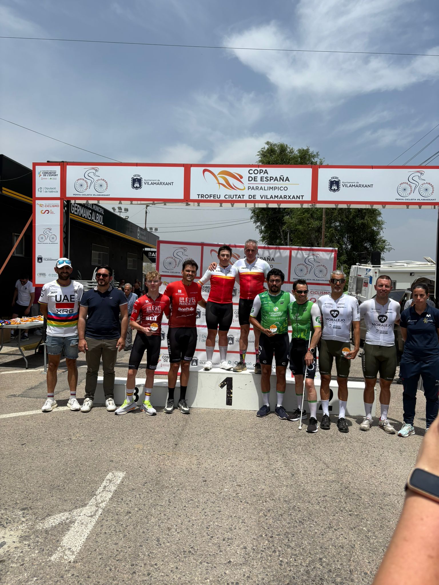 Vilamarxant corona a los nuevos campeones autonómicos y pone fin a la Copa de España de Paraciclismo en Carretera
