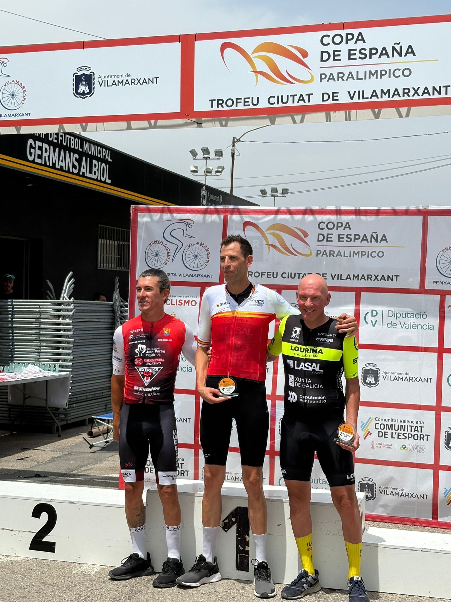 Vilamarxant corona a los nuevos campeones autonómicos y pone fin a la Copa de España de Paraciclismo en Carretera