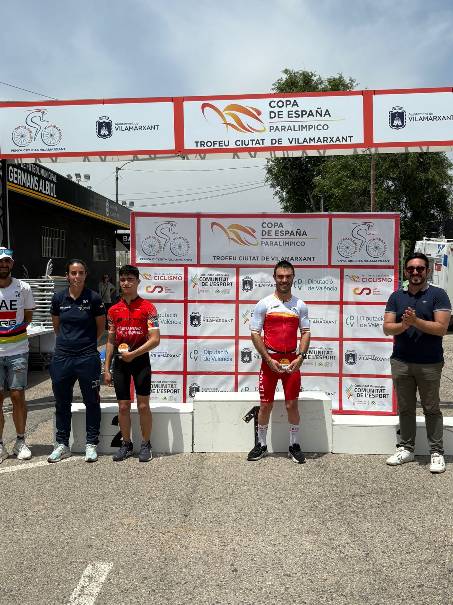 Vilamarxant corona a los nuevos campeones autonómicos y pone fin a la Copa de España de Paraciclismo en Carretera