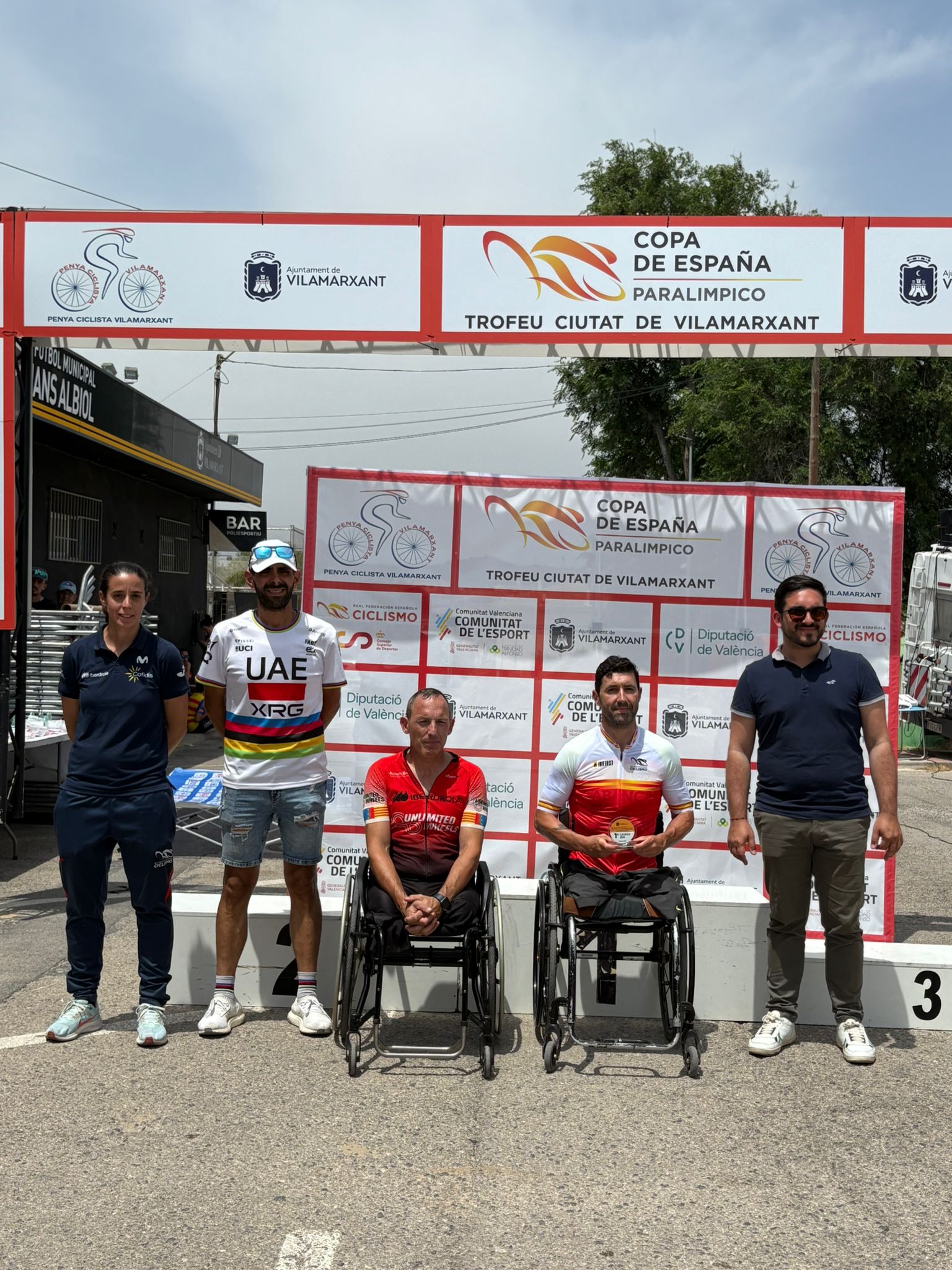 Vilamarxant corona a los nuevos campeones autonómicos y pone fin a la Copa de España de Paraciclismo en Carretera