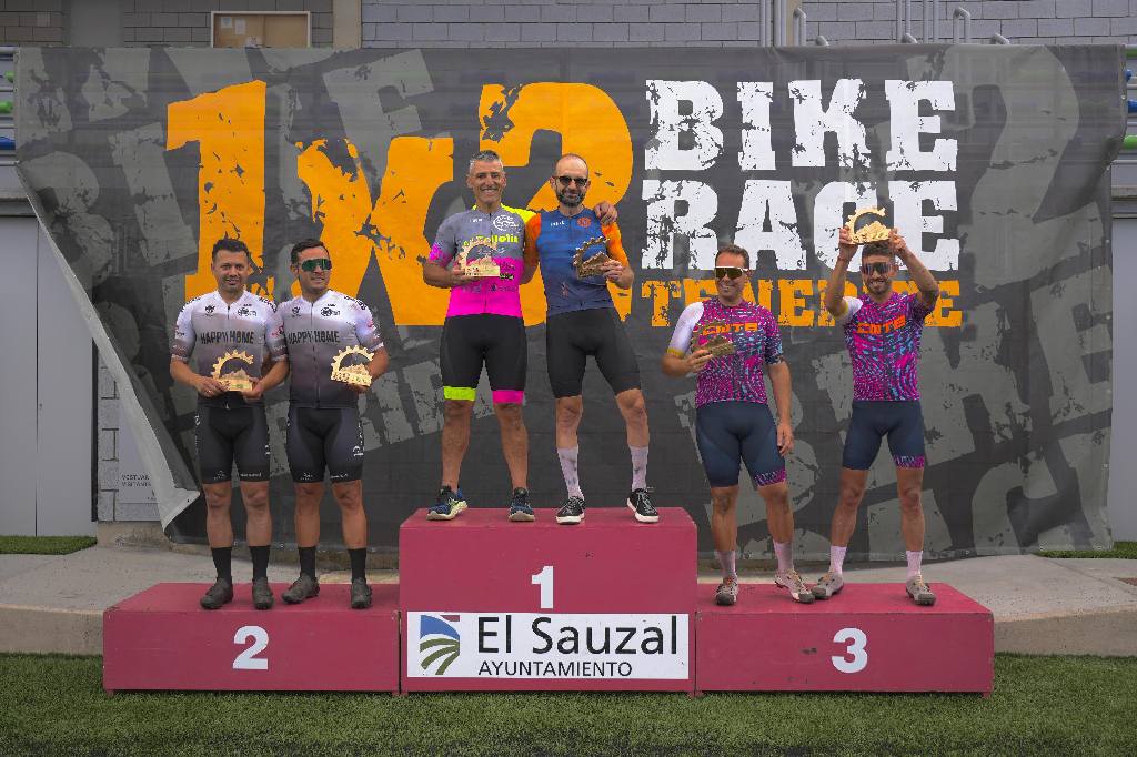 Clasificacines 1 X 2 BIKE RACE, el proximo 22 de junio en el Sauzal(S.C.Tenerife)