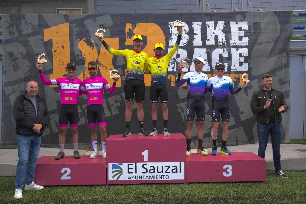 Clasificacines 1 X 2 BIKE RACE, el proximo 22 de junio en el Sauzal(S.C.Tenerife)