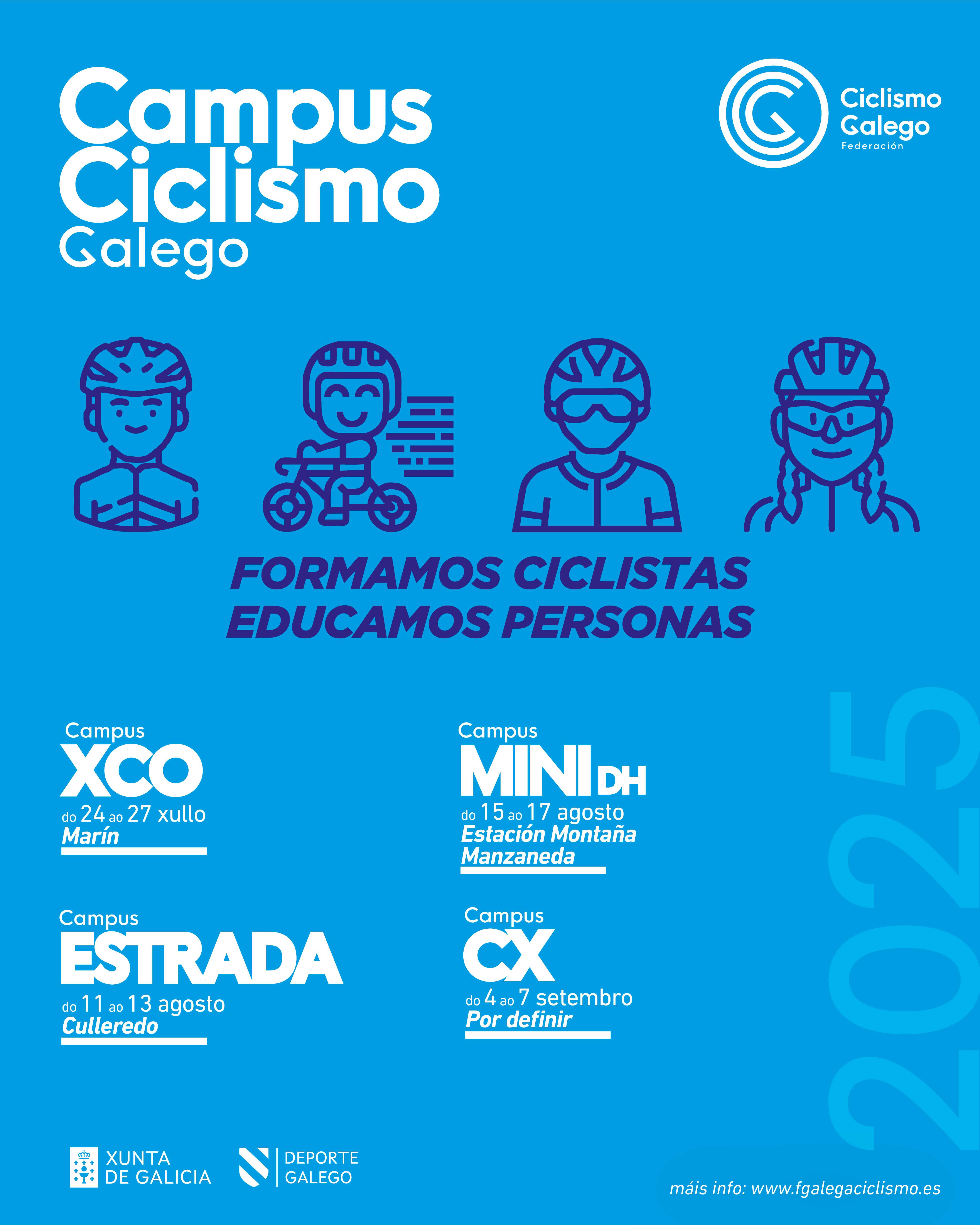 O Campus Ciclismo Galego de XCO abre inscricións