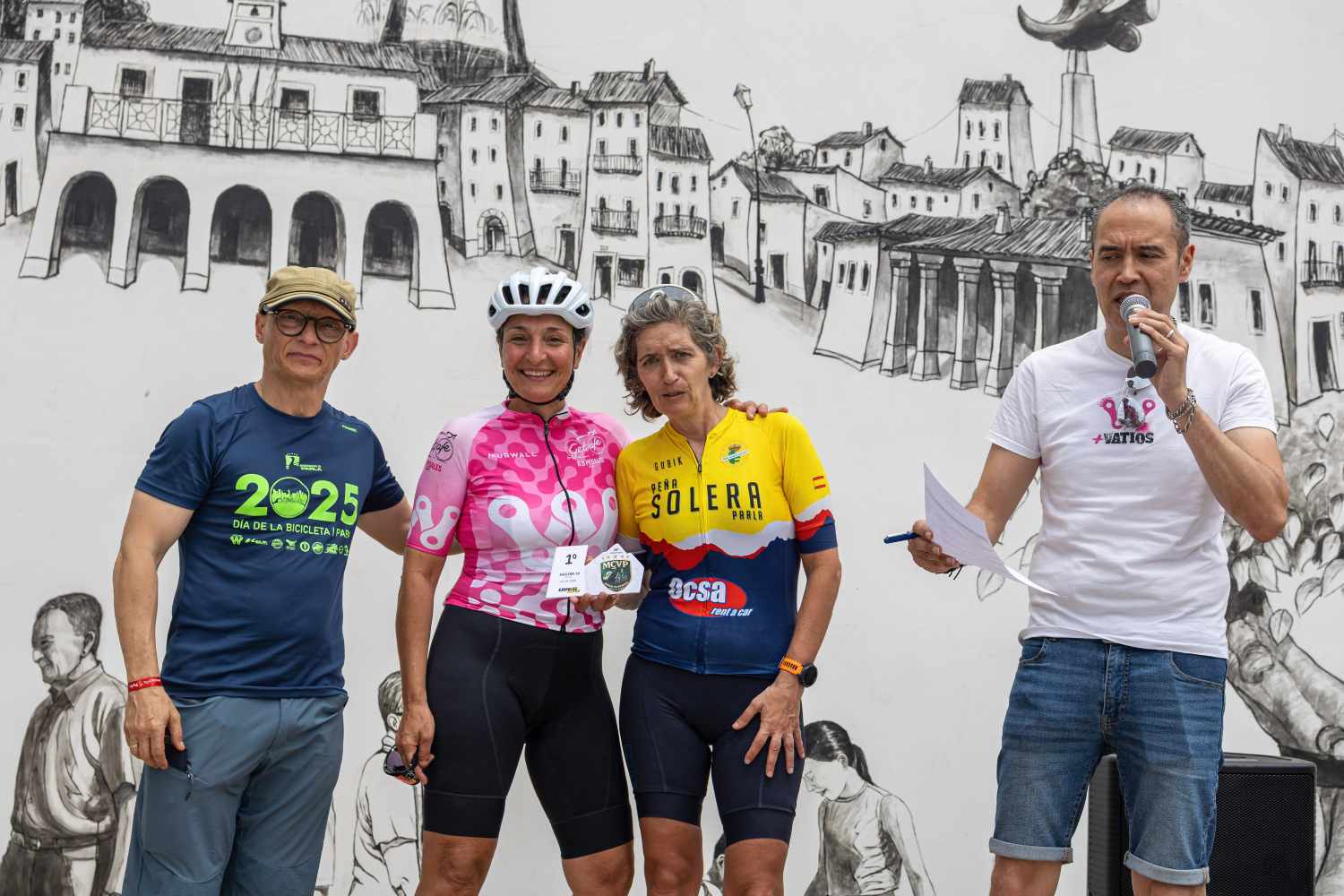 PARLA FUE UNA FIESTA DEL CICLISMO CON LA CELEBRACIÓN DE SU XXV MARCHA CICLOTURISTA