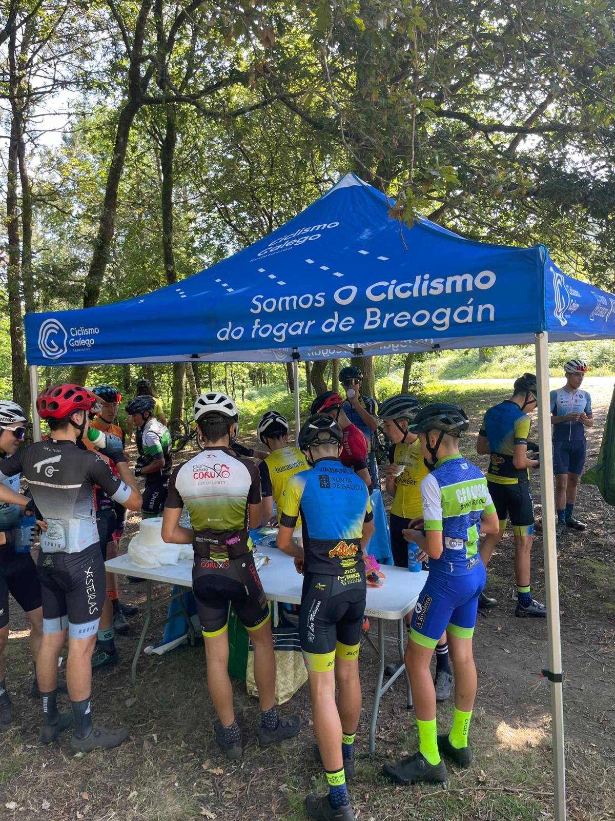 Marín e Outeiro de Rei, dobre Xornada de Tecnificación para cadetes e infantís de XCO