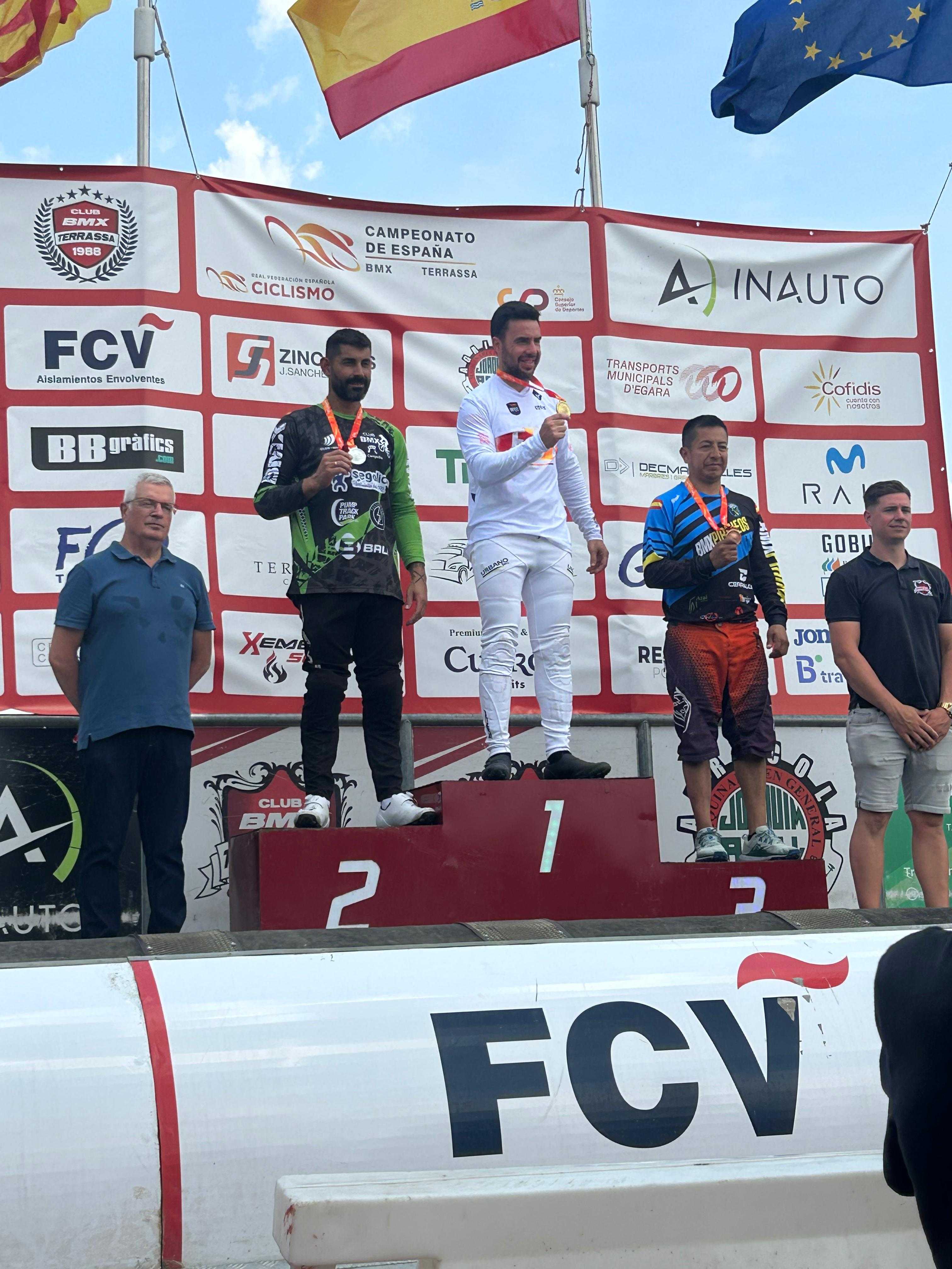 Terrassa corona a los nuevos campeones de España de BMX Racing en su última jornada de competición