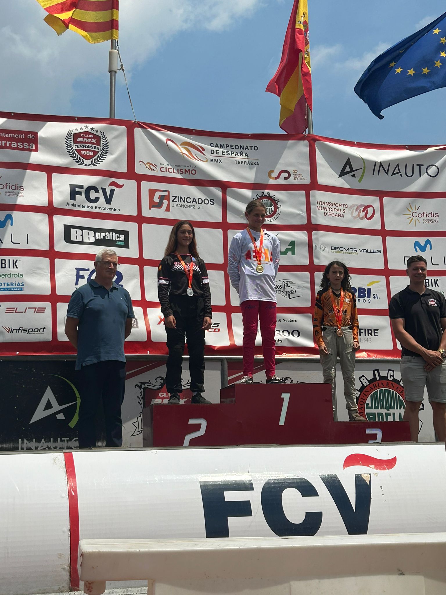 Terrassa corona a los nuevos campeones de España de BMX Racing en su última jornada de competición