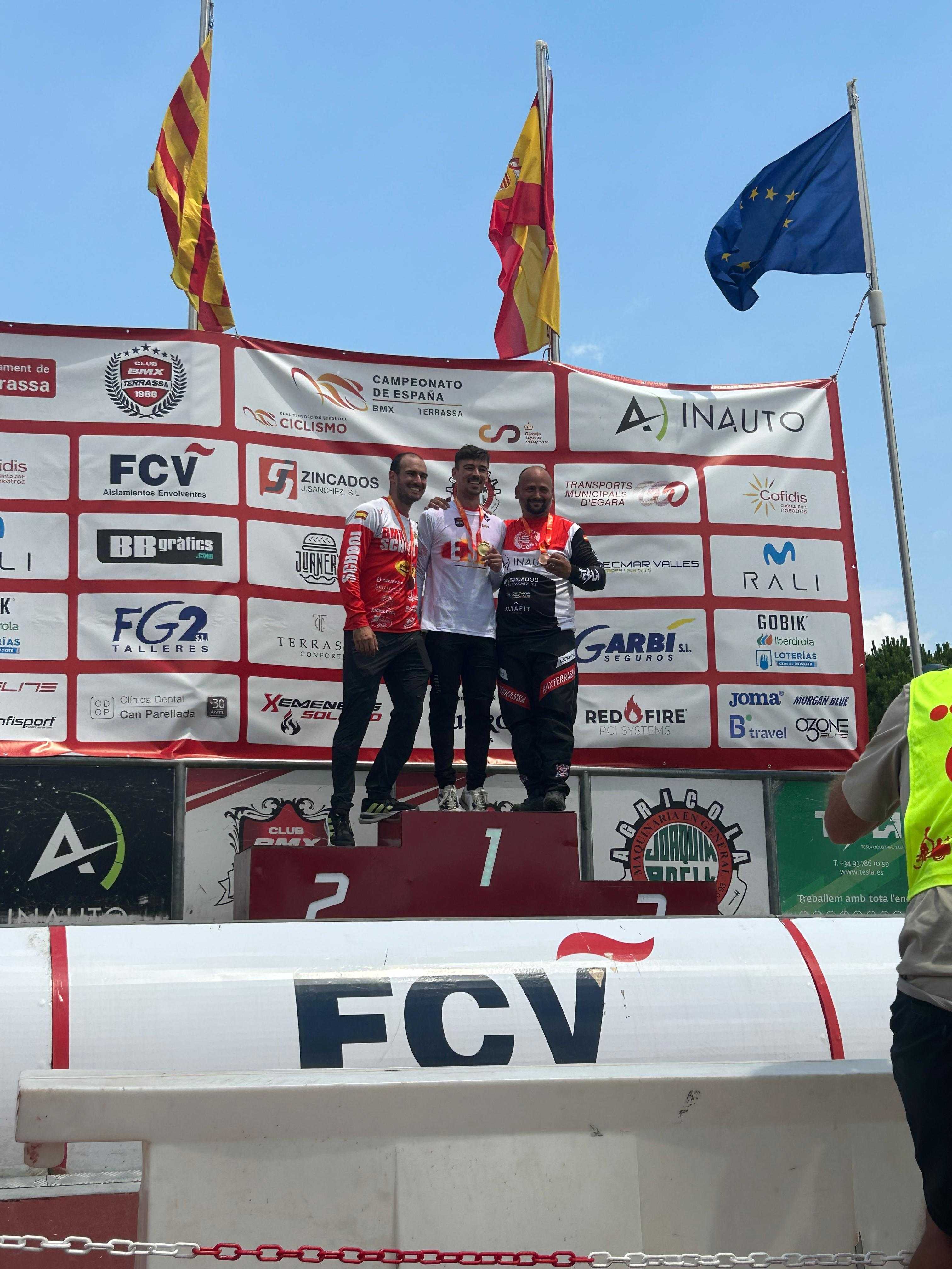 Terrassa corona a los nuevos campeones de España de BMX Racing en su última jornada de competición