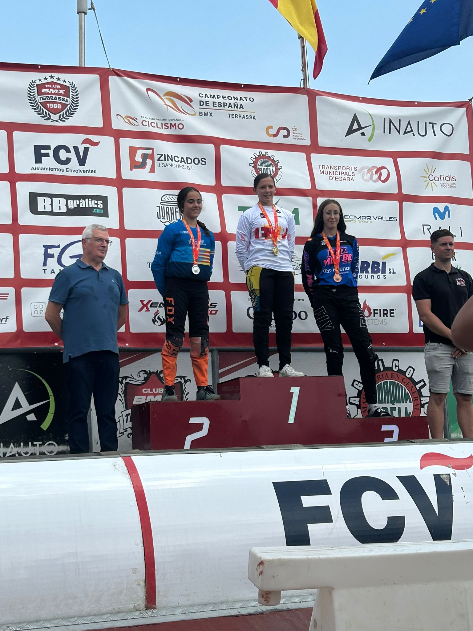 Terrassa corona a los nuevos campeones de España de BMX Racing en su última jornada de competición