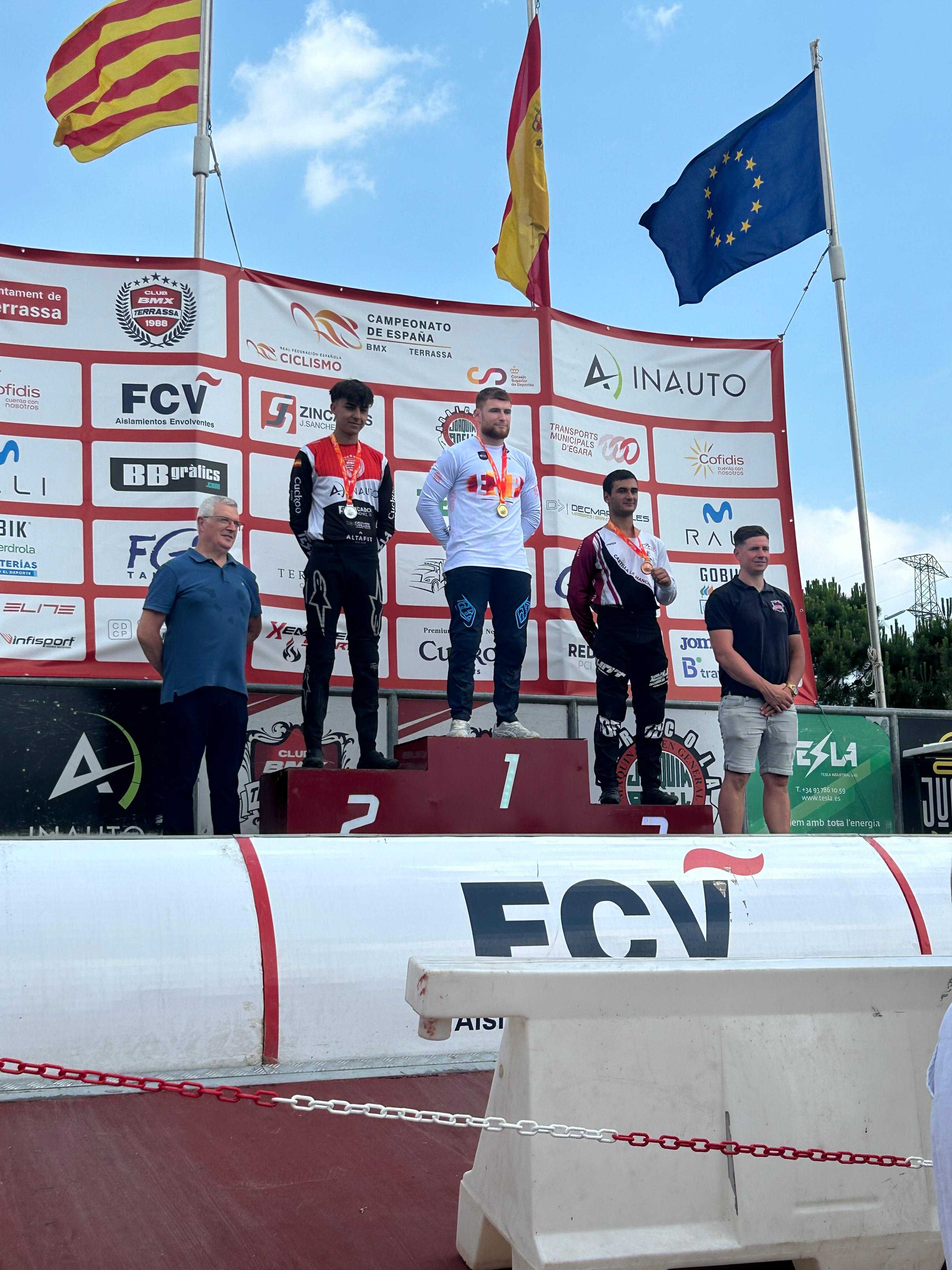 Terrassa corona a los nuevos campeones de España de BMX Racing en su última jornada de competición
