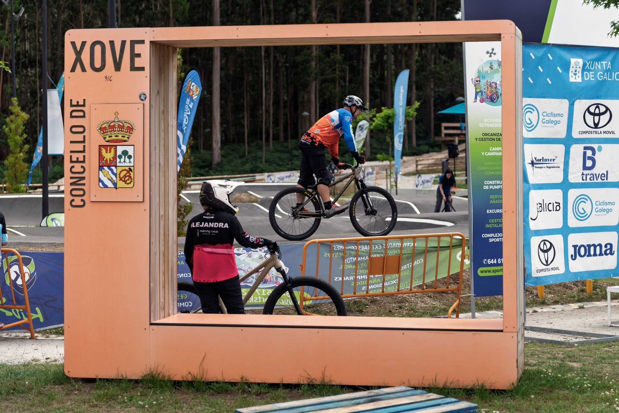 O Val do Ulló anótase os tempos scratch no Pump Track de Xove con dous cadetes
