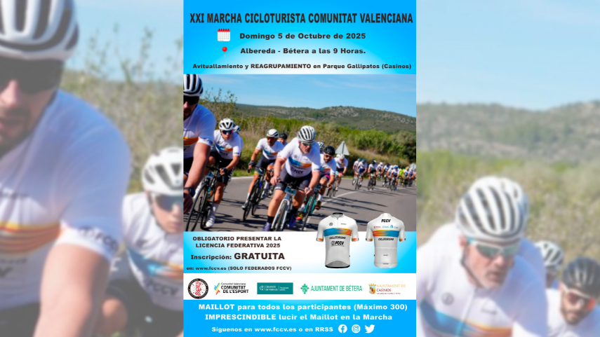 Abiertas-las-inscripciones-para-la-XXI-Marcha-Cicloturista-Comunitat-Valenciana