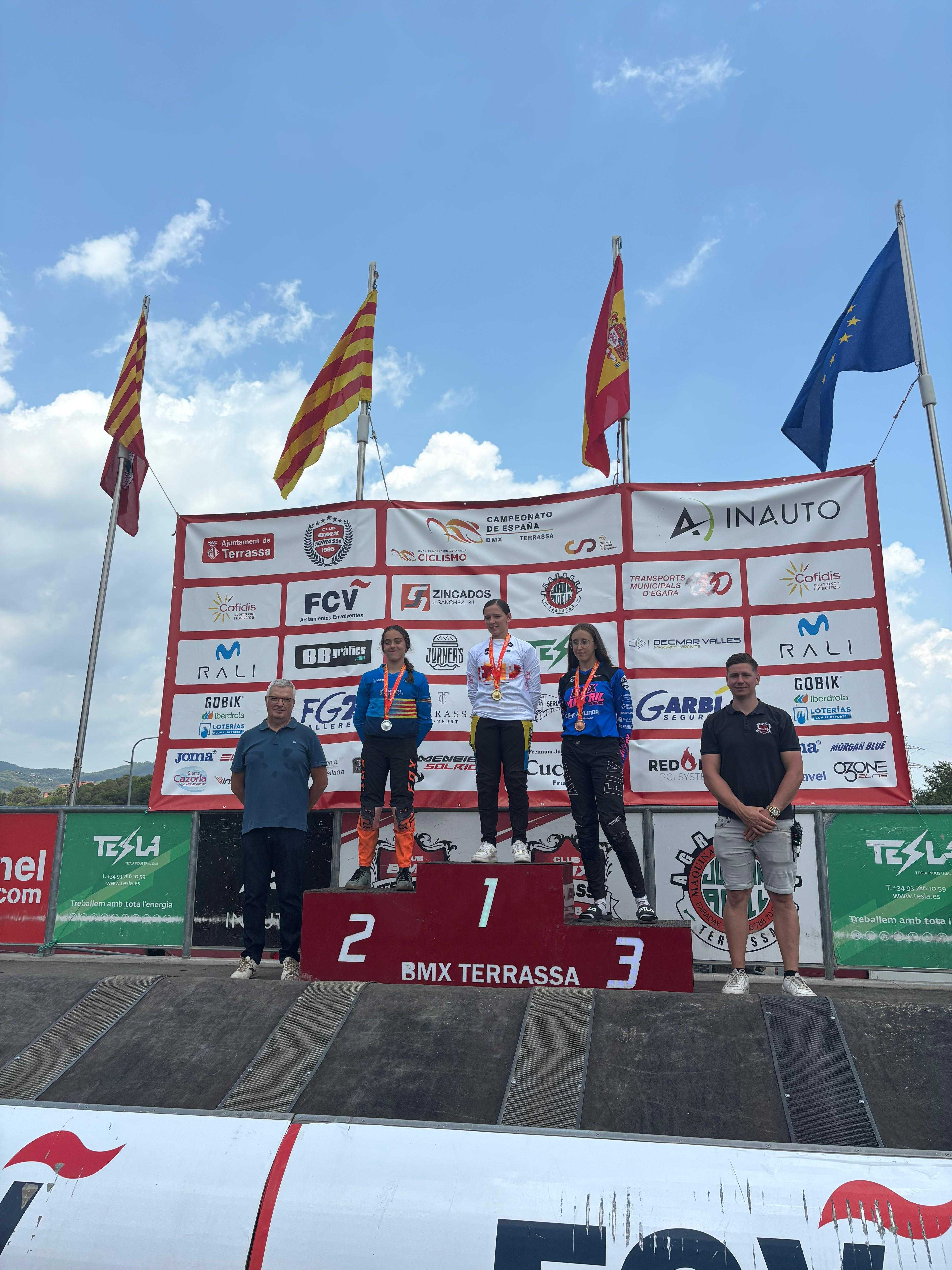 Tercera mejor selección del Campeonato y siete medallas para la Comunitat Valenciana en el Nacional de BMX
