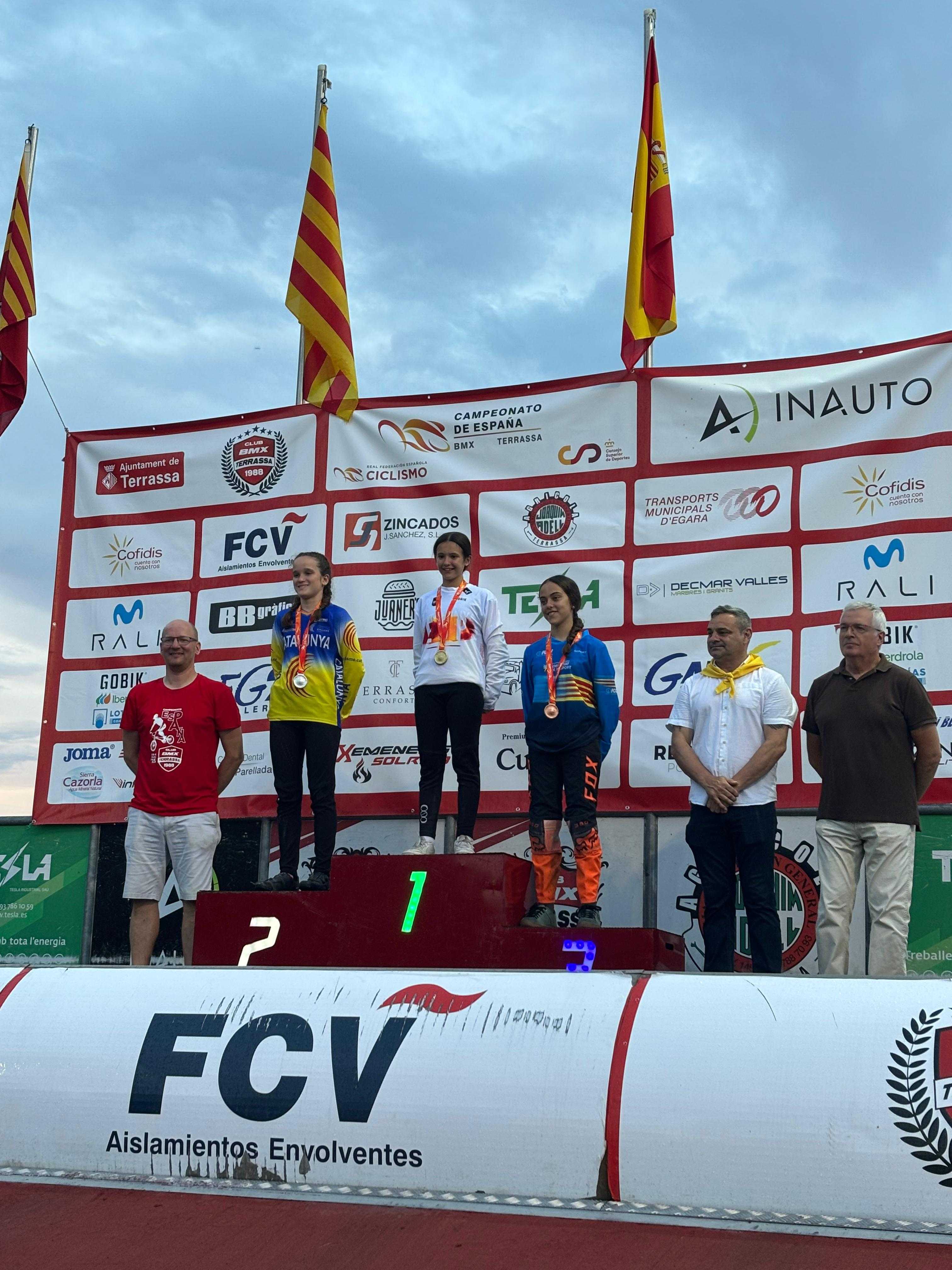 Tercera mejor selección del Campeonato y siete medallas para la Comunitat Valenciana en el Nacional de BMX