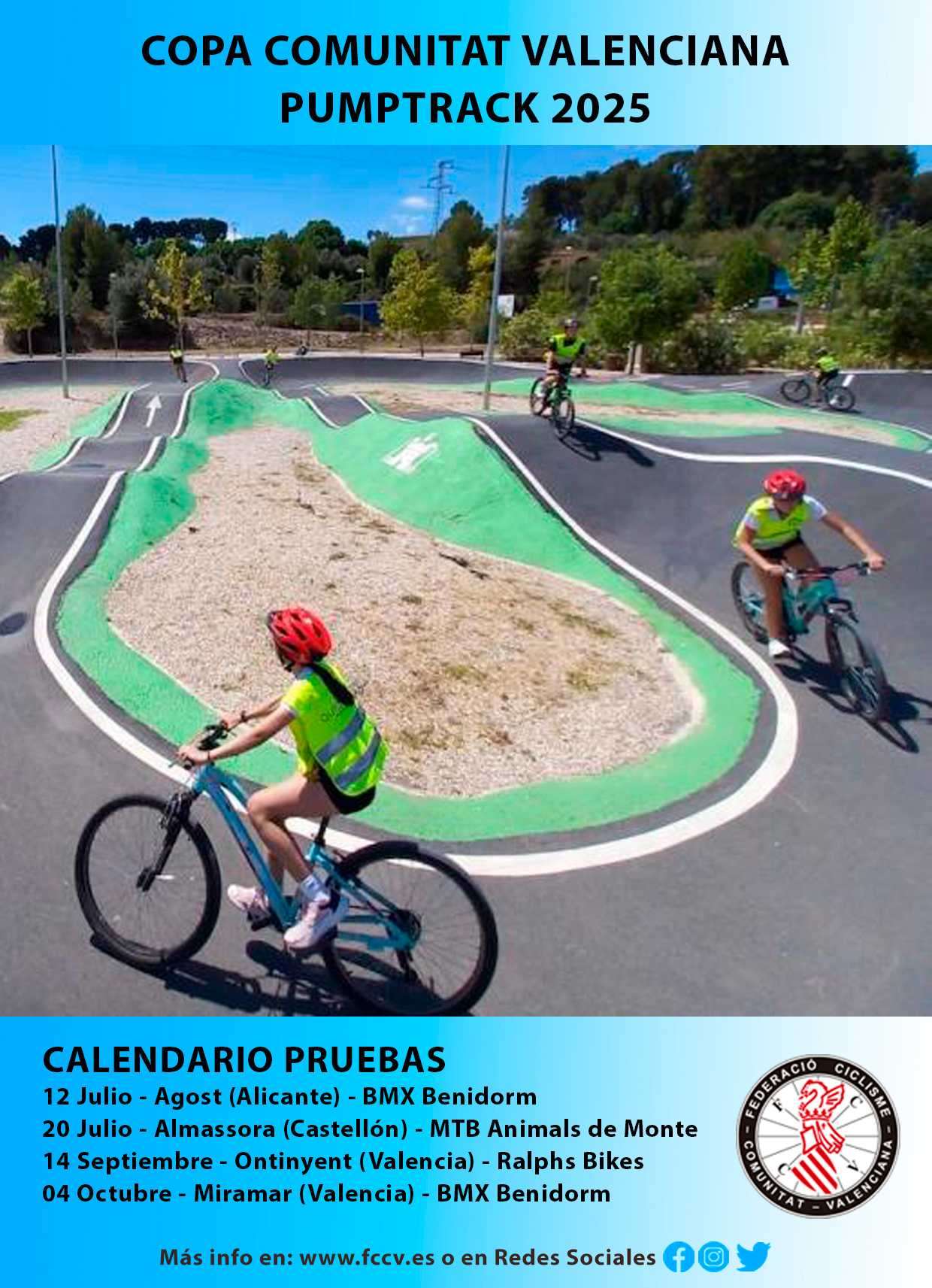 ¡Este fin de semana arranca la Copa CV Pumptrack!
