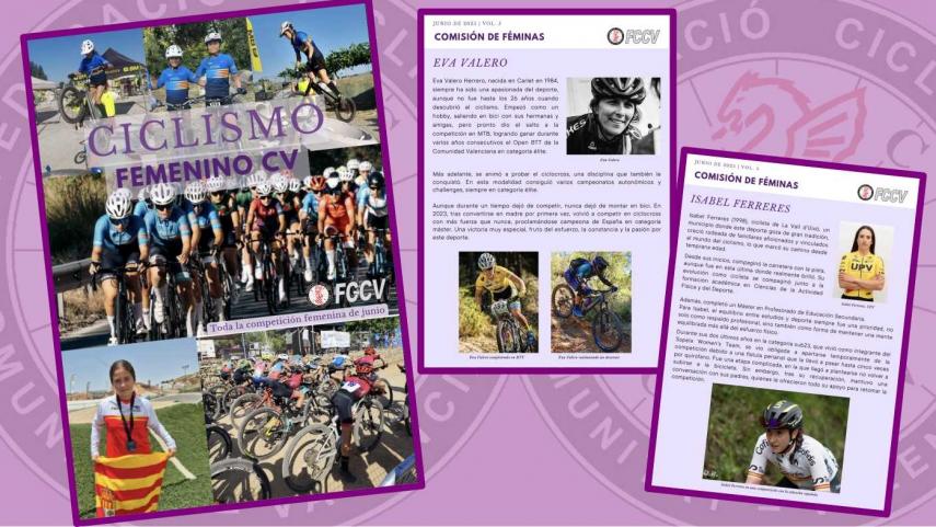 Un-nuevo-numero-de-la-revista-de-Ciclismo-Femenino-de-la-Comunitat-Valenciana
