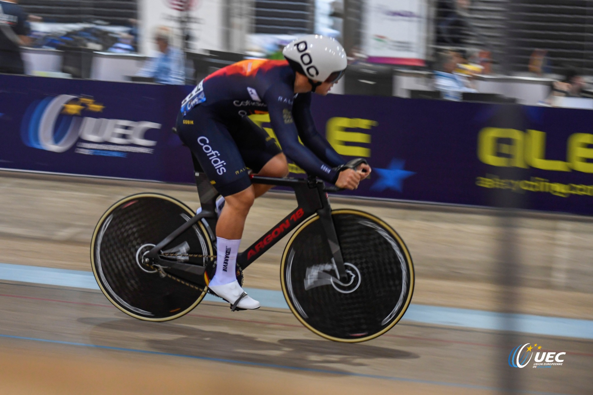 Izzy Escalera, subcampeona de Europa sub23 de eliminación en Anadia