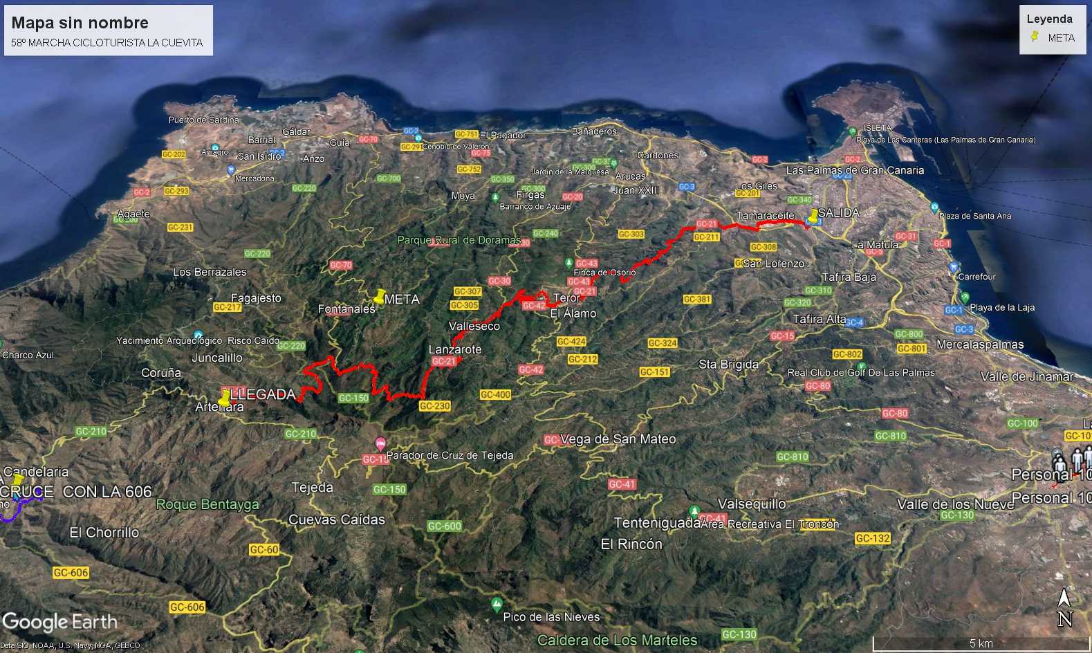 La 60º Marcha Cicloturista Virgen de La Cuevita, el proximo 16 de agosto de 2025