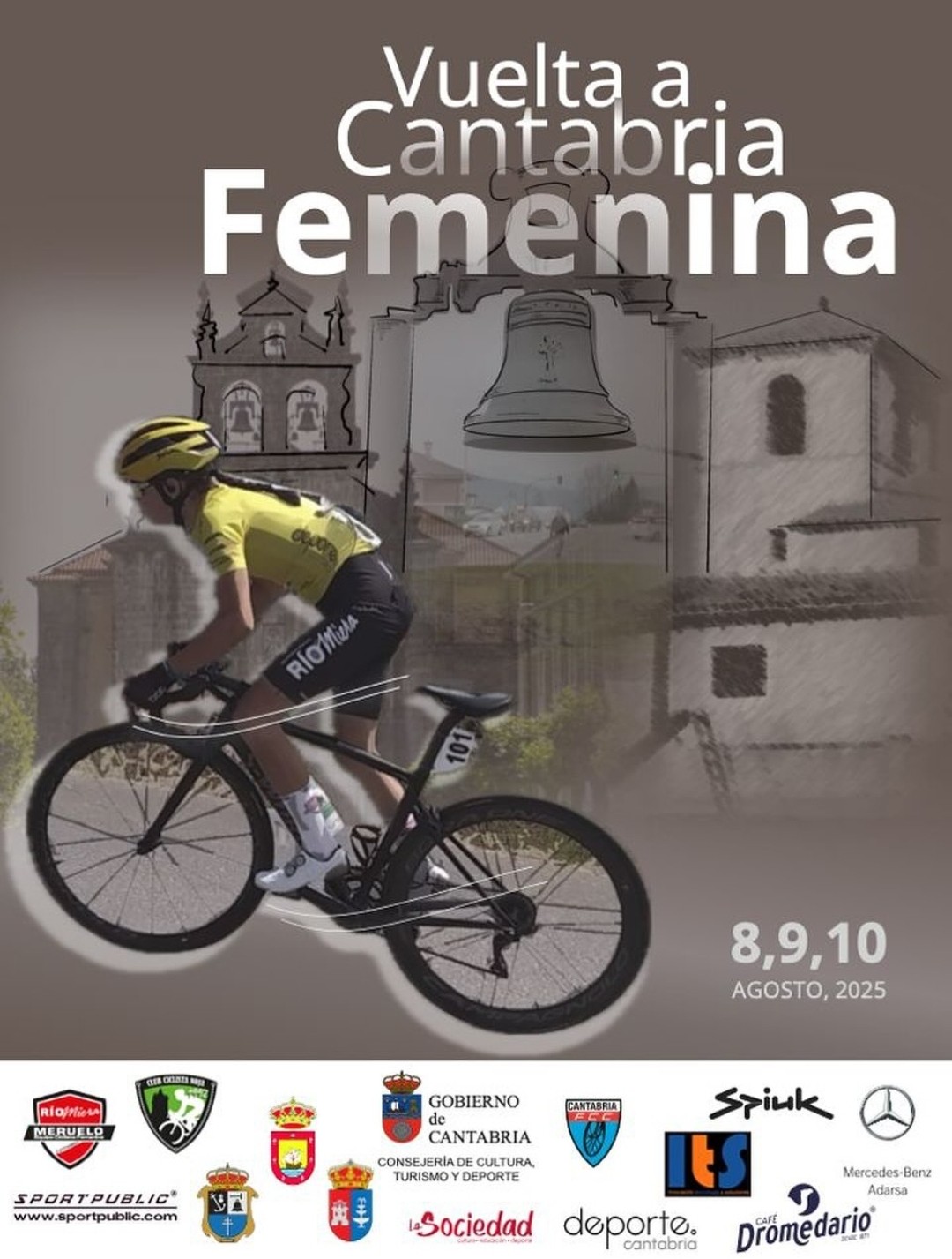 Intensa actividad con La Vuelta a Cantabria Femenina, el Campeonato de Cantabria XCM en Bustillo del Monte y Escuelas en Puente San Miguel