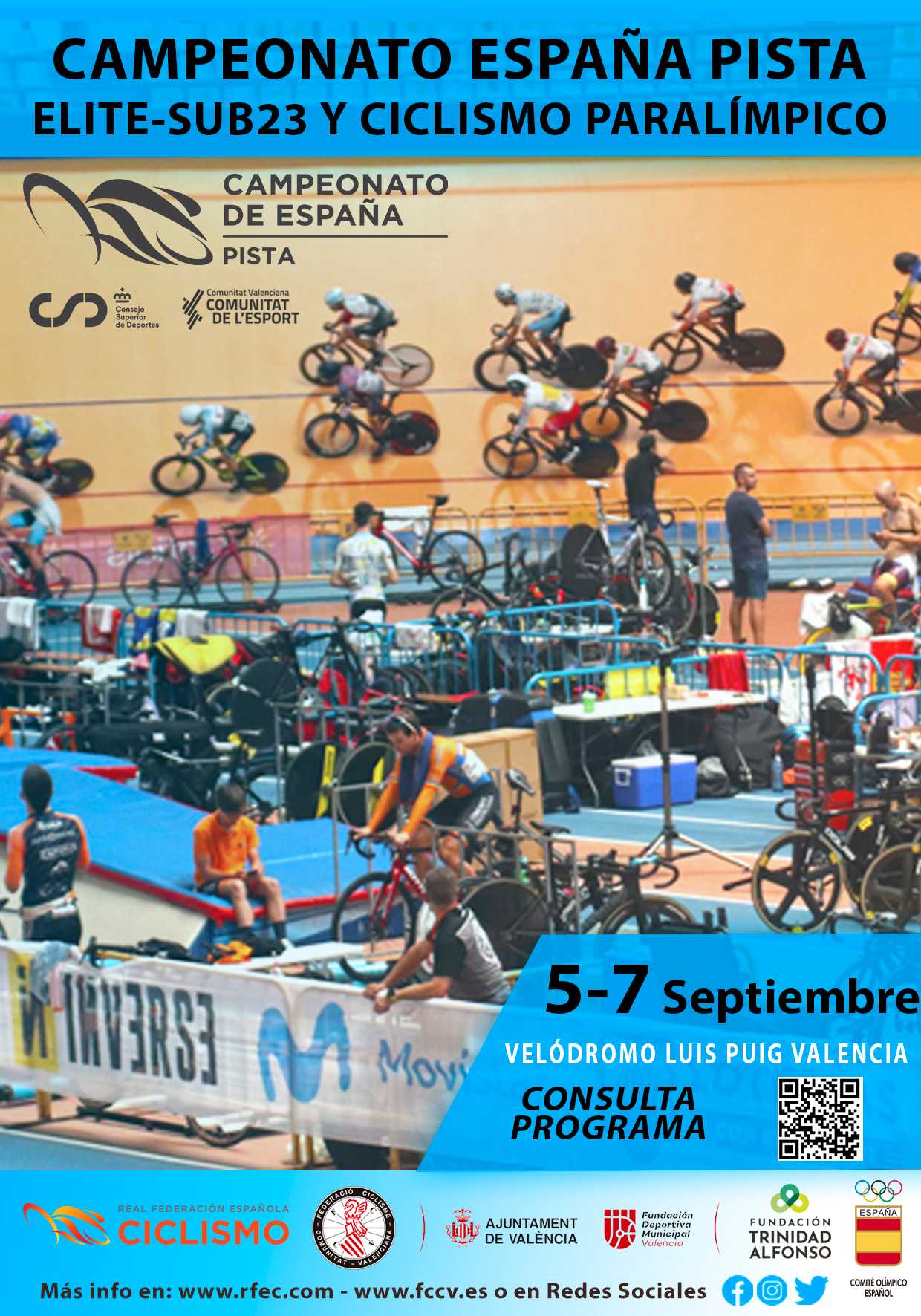 Convocatoria de la Selección Andaluza para el Campeonato España de Pista Paralímpico 2025
