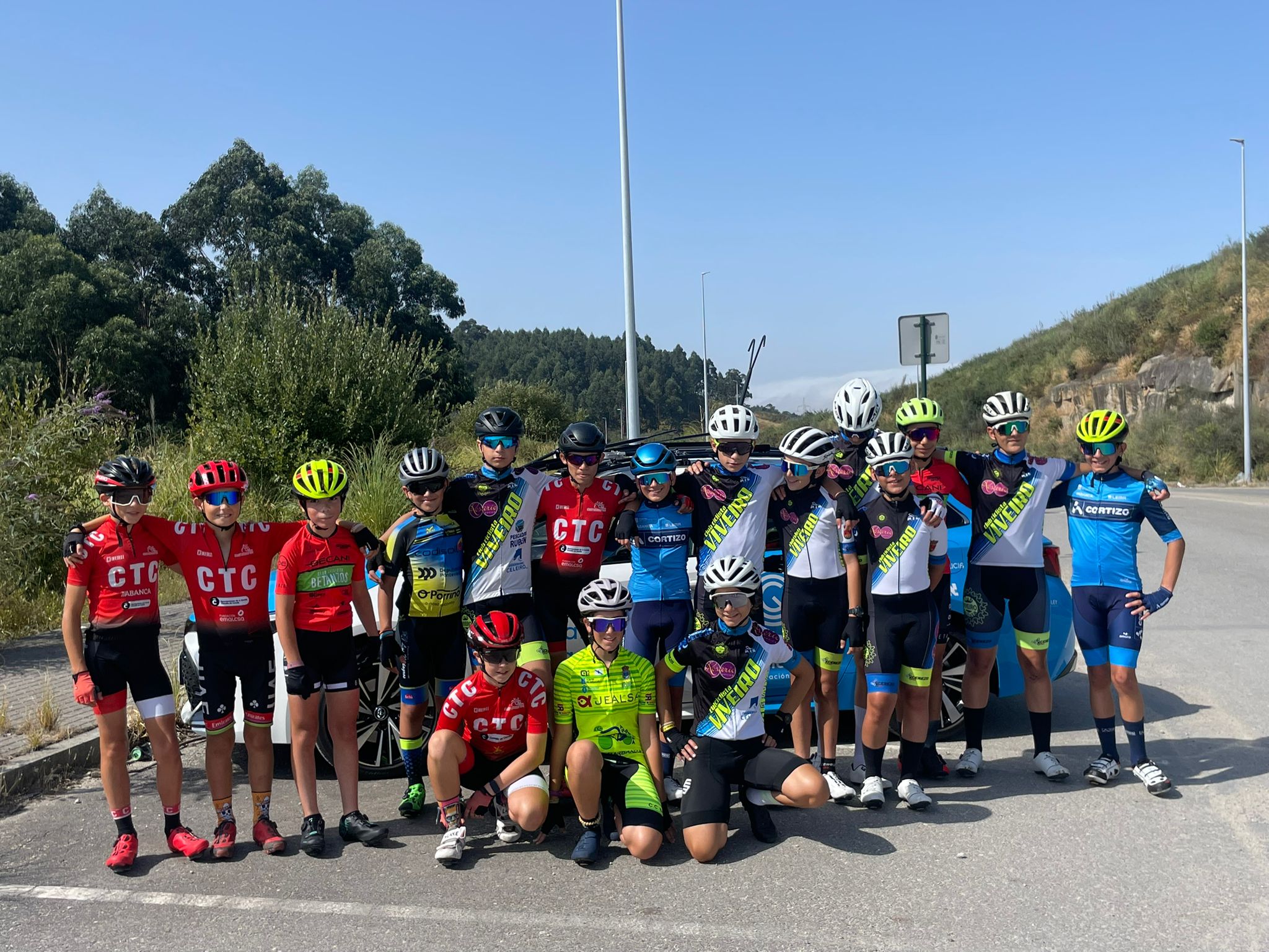 O Campus Ciclismo Galego de Estrada volveuno pasar en grande en Culleredo
