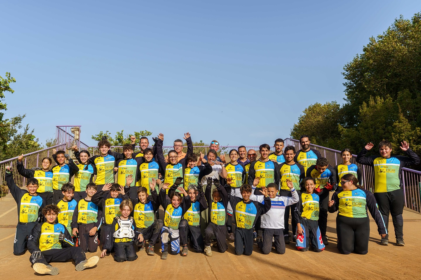 Continua celebrandose la Tecnificacion  del Pro-bmx Clinic Ciudad de la Laguna