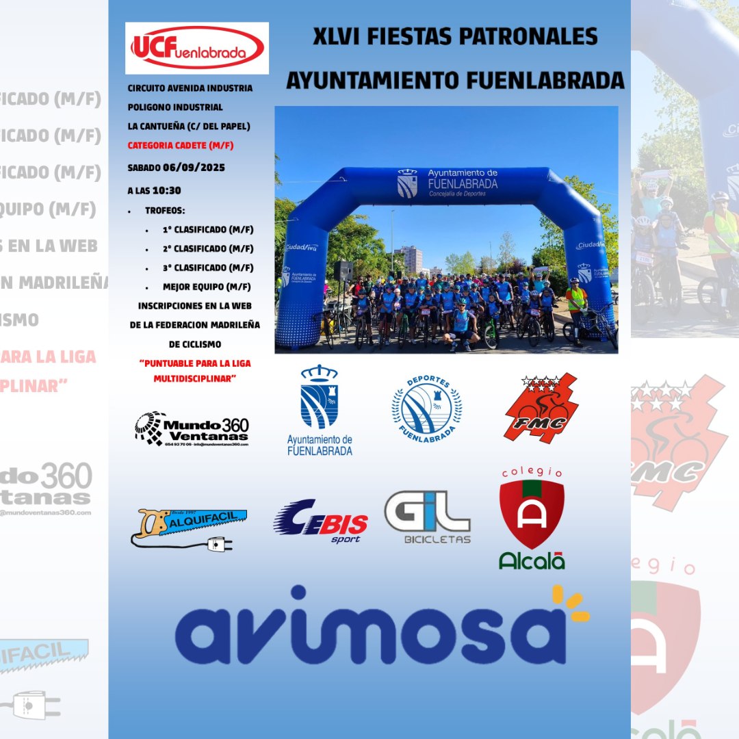 CIERRE DE LA LIGA MULTIDISCIPLINAR EN FUENLABRADA Y GALAPAGAR