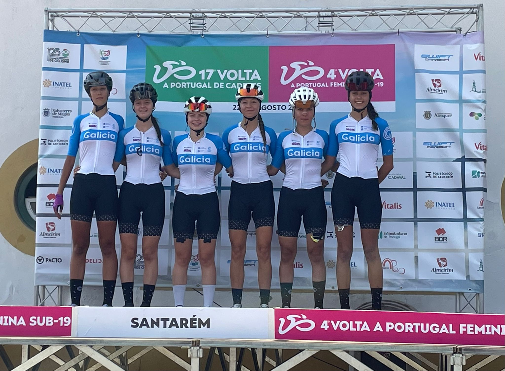 Vega Aldrey logra o segundo posto cadete na Volta a Portugal Feminina Sub-19