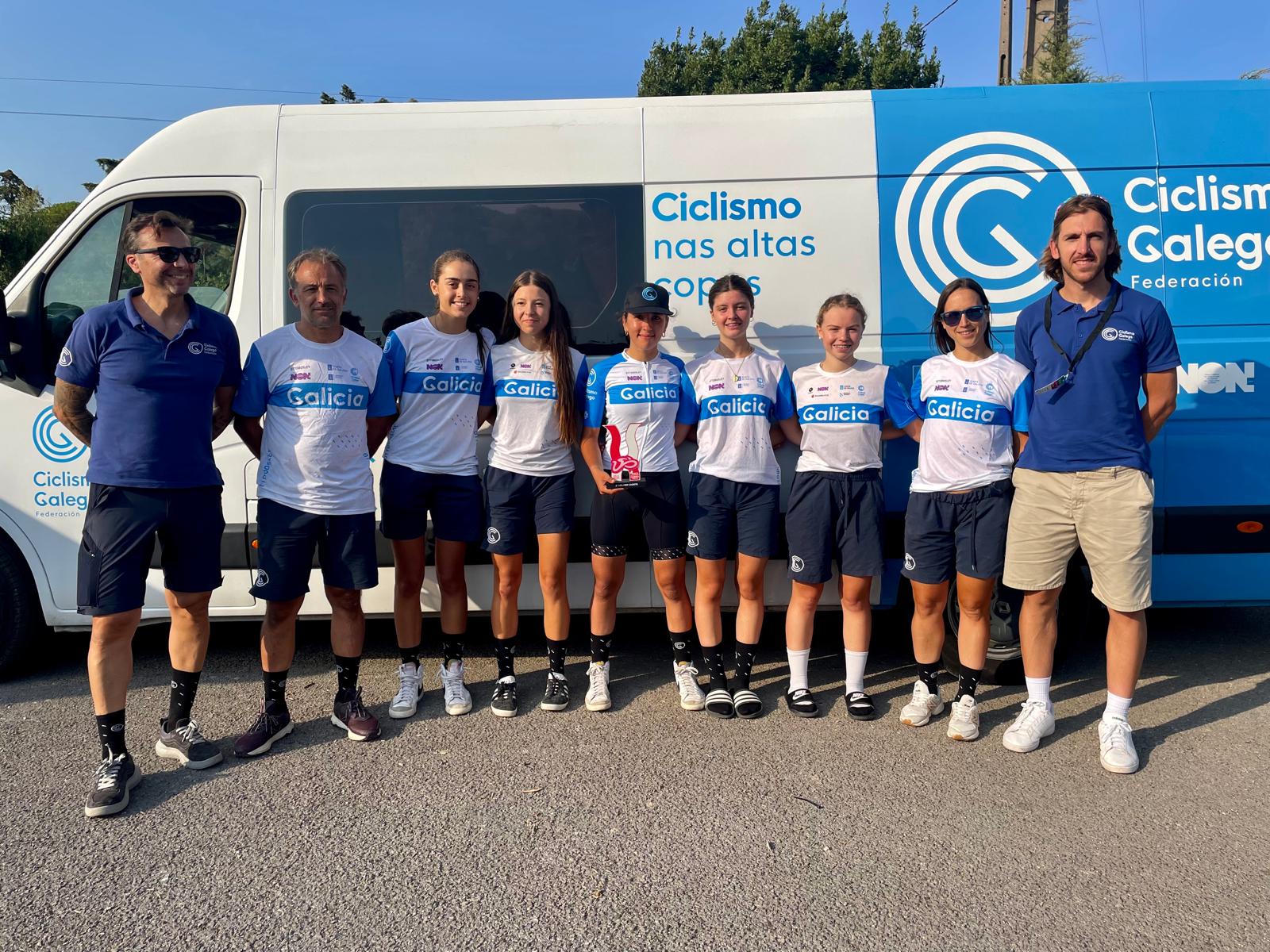 Vega Aldrey logra o segundo posto cadete na Volta a Portugal Feminina Sub-19