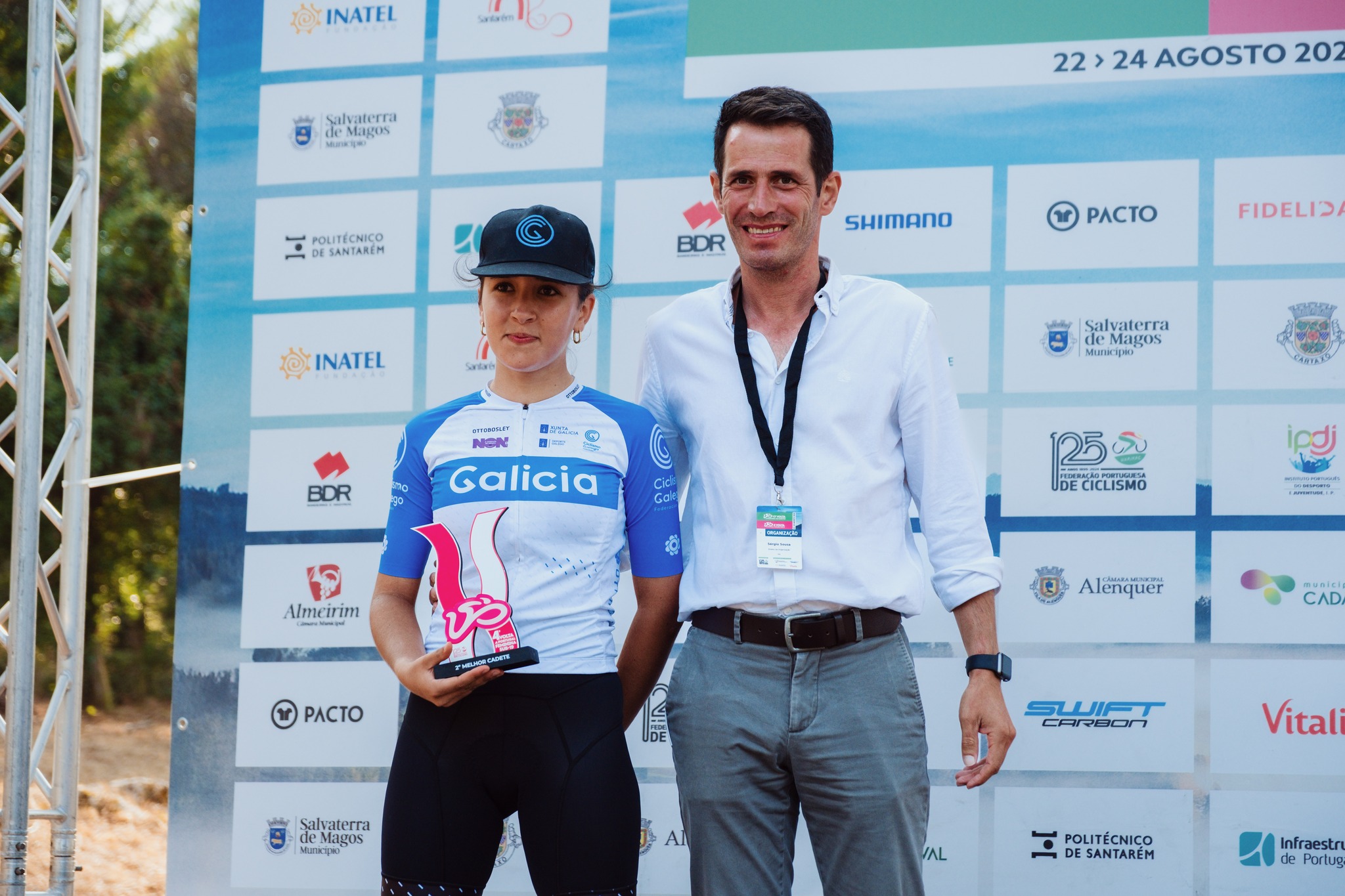 Vega Aldrey logra o segundo posto cadete na Volta a Portugal Feminina Sub-19