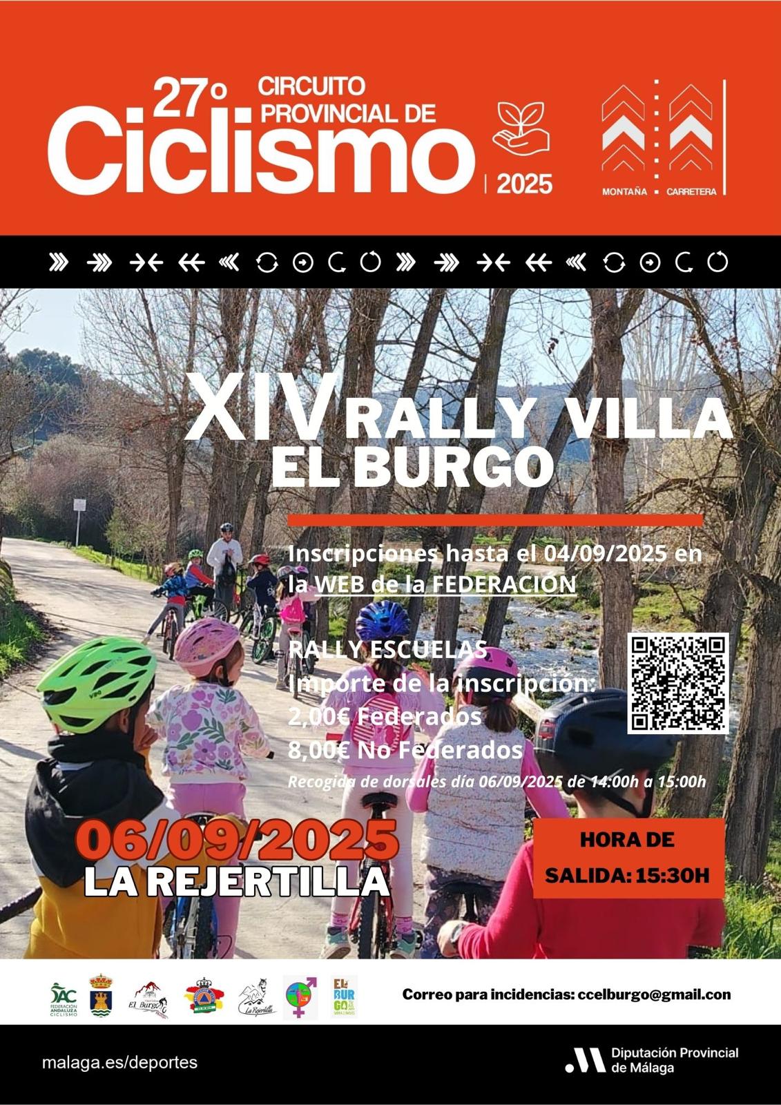 El Burgo presenta un año más su modalidad olímpica del BTT