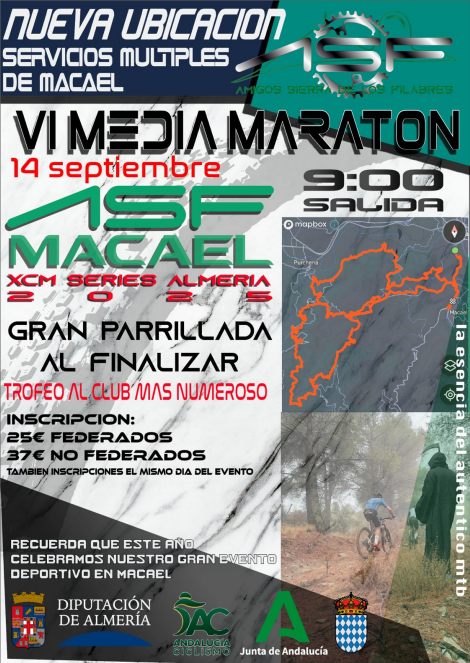 Macael dará continuidad a las XCM Series Almería 2025
