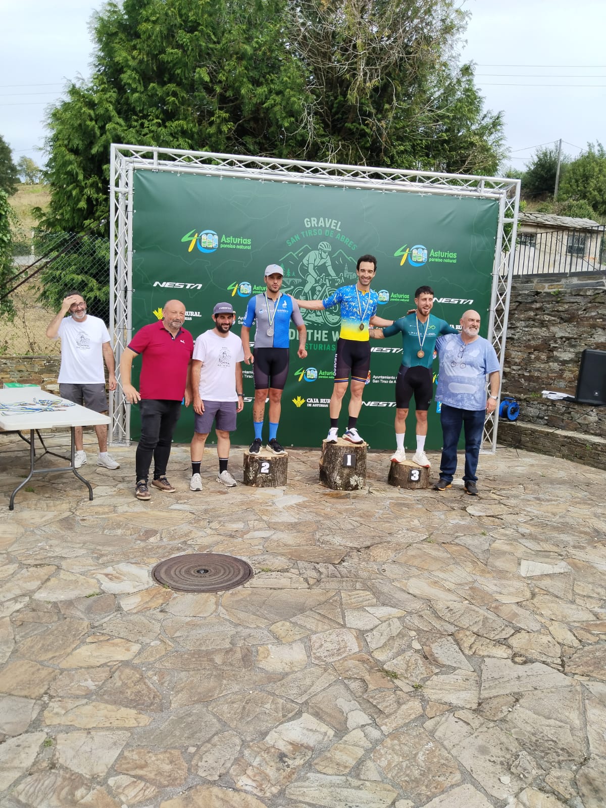San Tirso de Abres acogió el I Trofeo de Gravel, Campeonato de Asturias de la modalidad