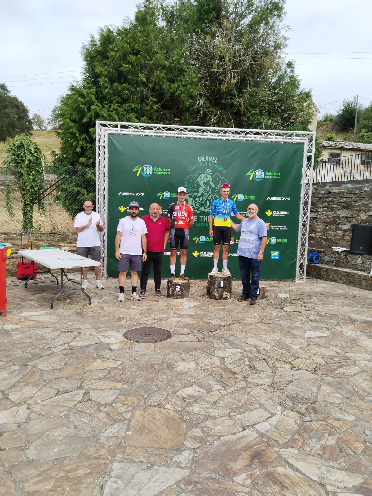 San Tirso de Abres acogió el I Trofeo de Gravel, Campeonato de Asturias de la modalidad