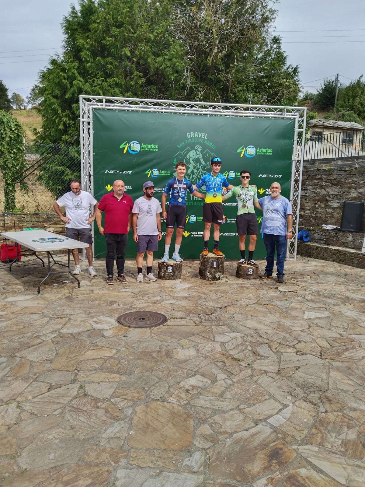 San Tirso de Abres acogió el I Trofeo de Gravel, Campeonato de Asturias de la modalidad