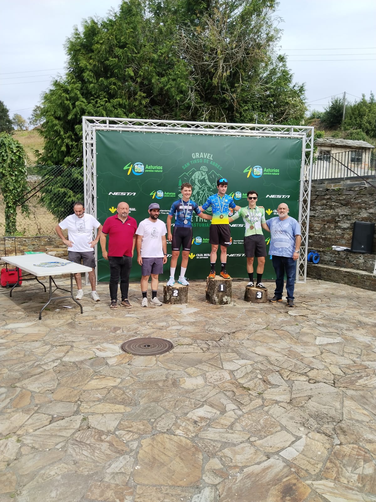 San Tirso de Abres acogió el I Trofeo de Gravel, Campeonato de Asturias de la modalidad