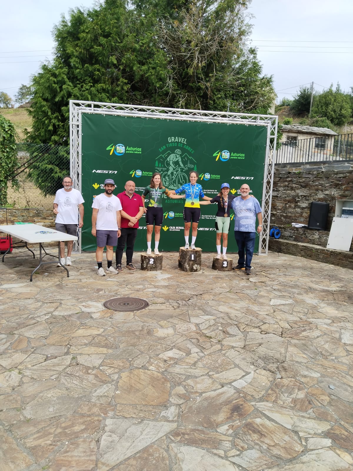San Tirso de Abres acogió el I Trofeo de Gravel, Campeonato de Asturias de la modalidad