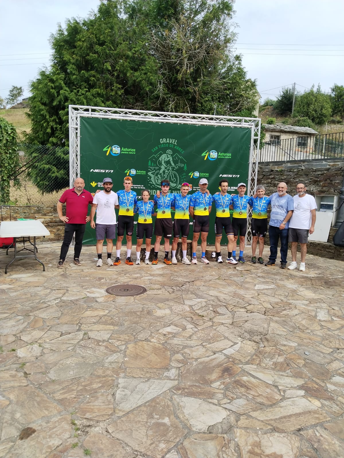 San Tirso de Abres acogió el I Trofeo de Gravel, Campeonato de Asturias de la modalidad