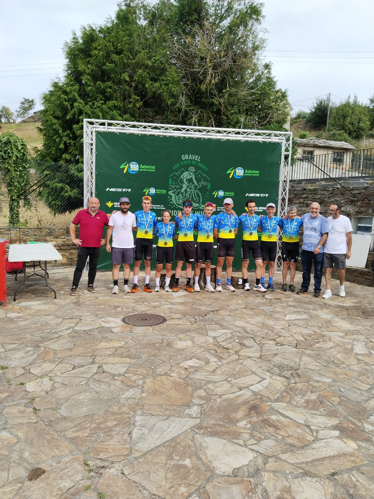 San Tirso de Abres acogió el I Trofeo de Gravel, Campeonato de Asturias de la modalidad