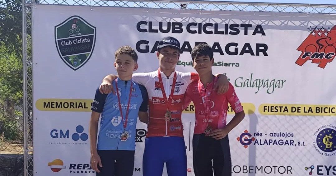 Fiesta de la bicicleta en Galapagar con el Memorial Pepe Gómez y el GP Sergio Martín