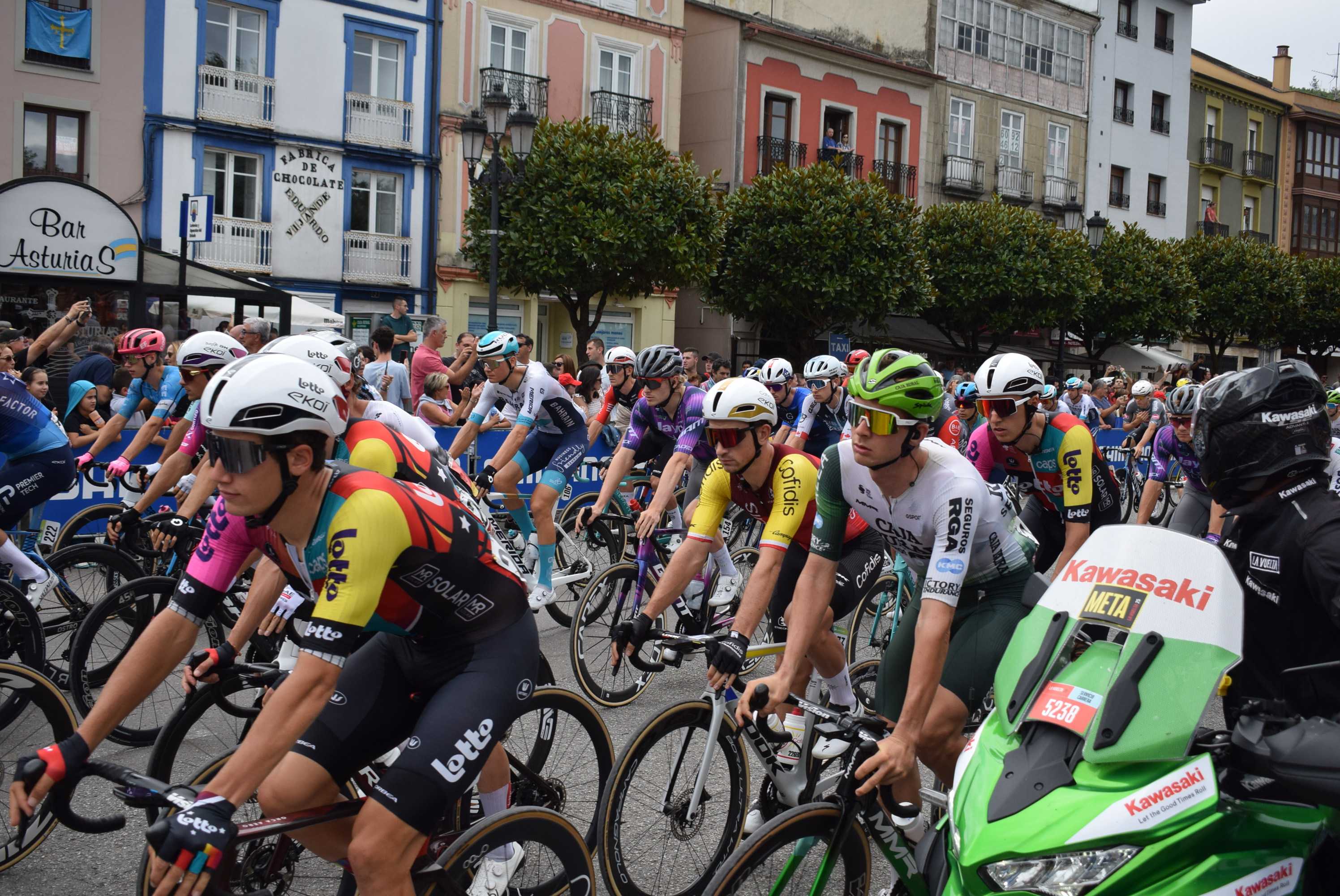 Asturias vivió el gran espectáculo de la Vuelta a España