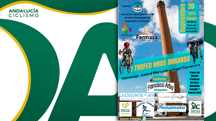 Armilla-cerrara-el-Circuito-Provincial-Ciclismo-Carretera-Escuelas-y-Cadetes-Diputacion-de-Granada-2025