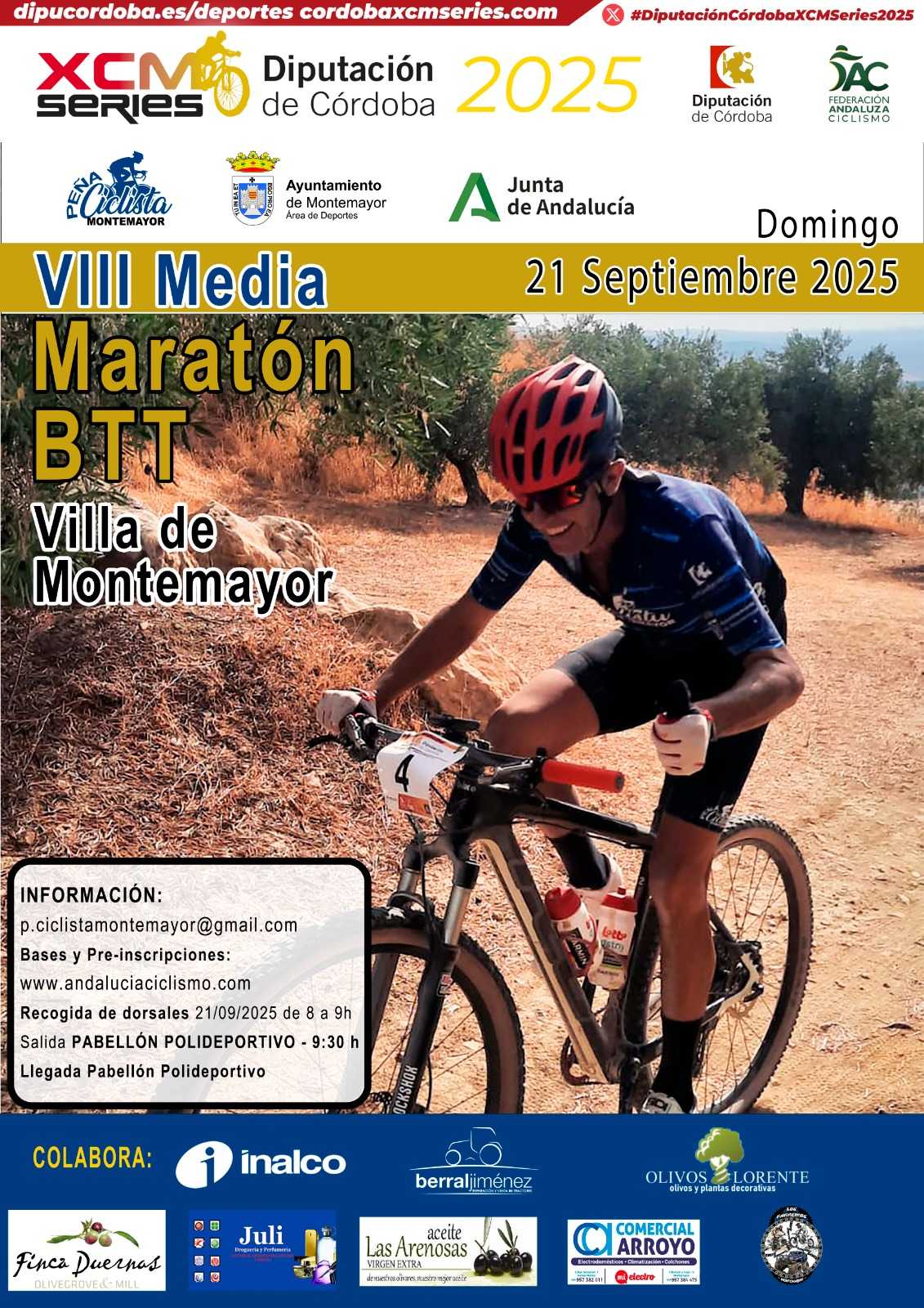 Potente regreso en Montemayor para las ‘DiputaciónCórdoba XCM Series 2025’