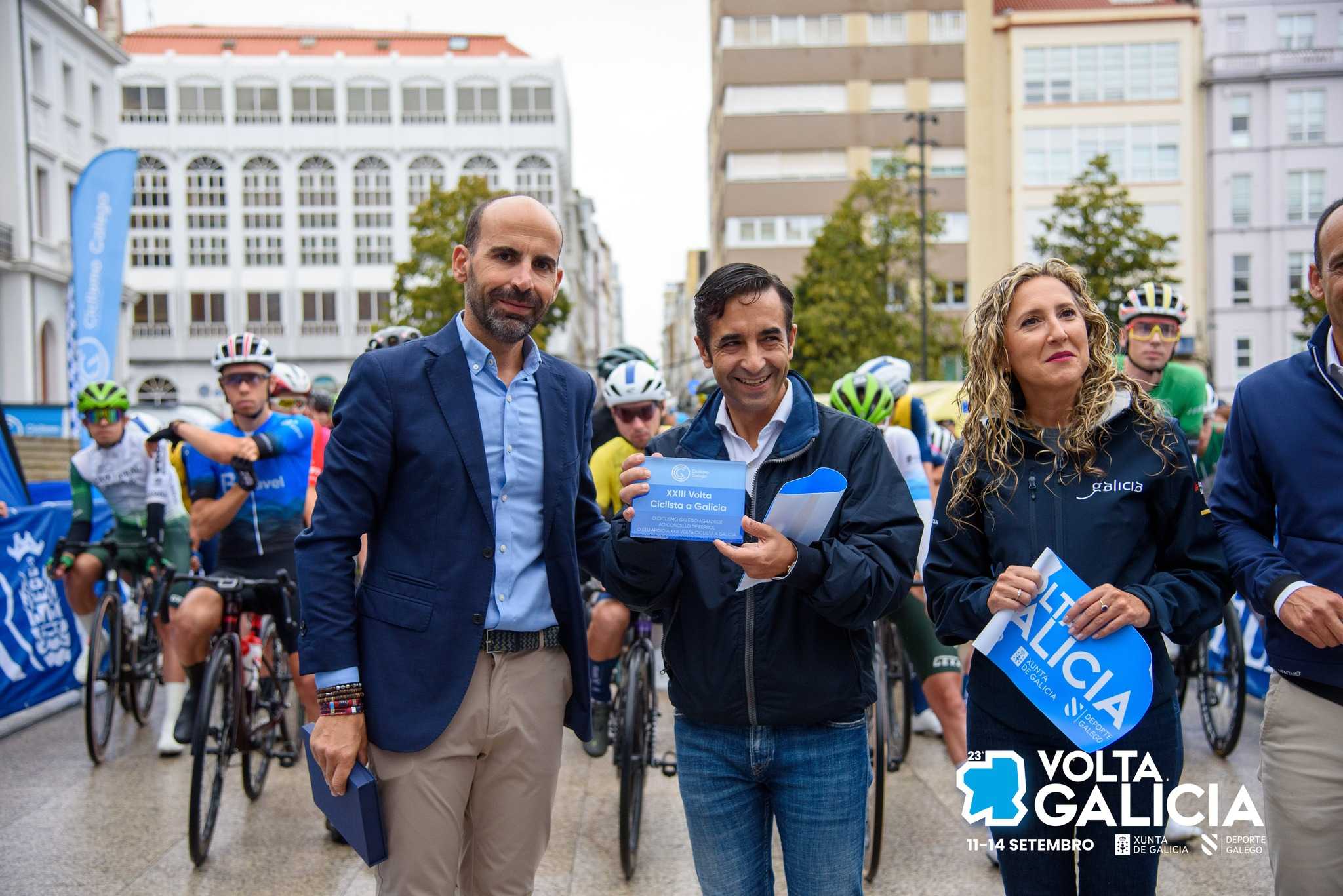 Maksym Bilyi adxudícase a Volta a Galicia nun final de infarto en Ferrol