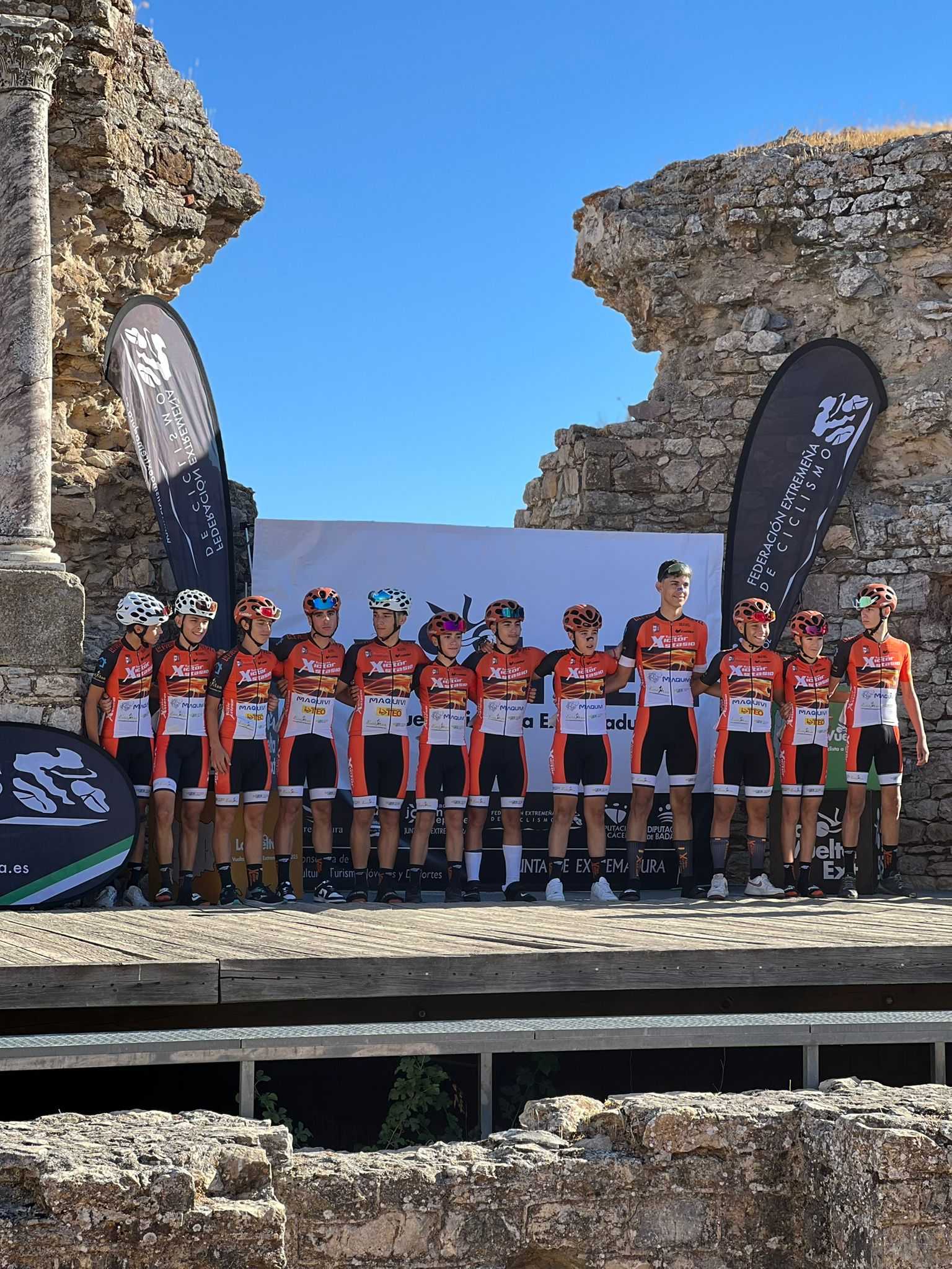 RAÚL CINTAS GANA LA CHALLENGE VUELTA CICLISTA A EXTREMADURA CADETE 2025