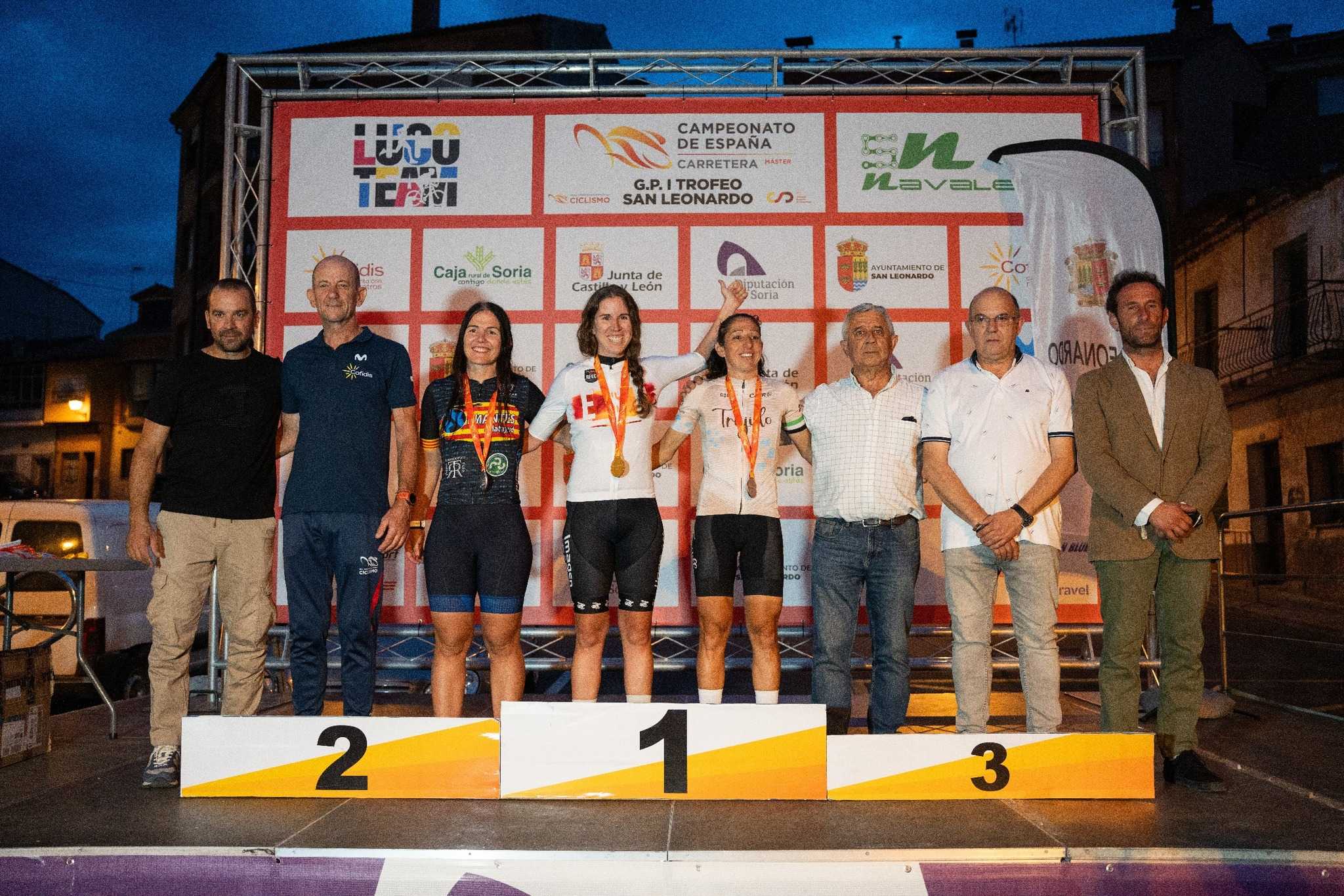 El Campeonato de España Máster de San Leonardo de Yagüe corona a los ganadores contra el crono
