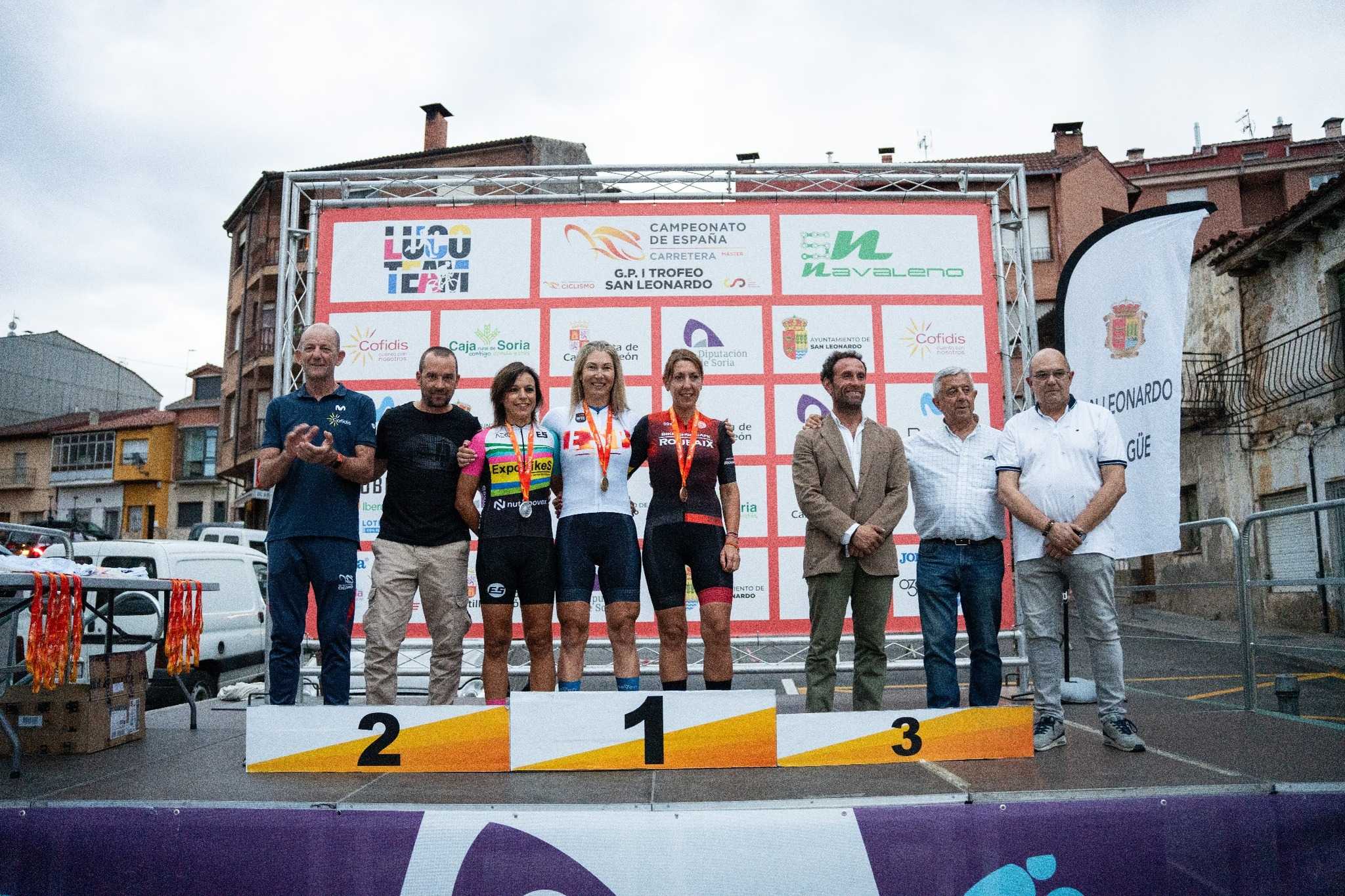 El Campeonato de España Máster de San Leonardo de Yagüe corona a los ganadores contra el crono