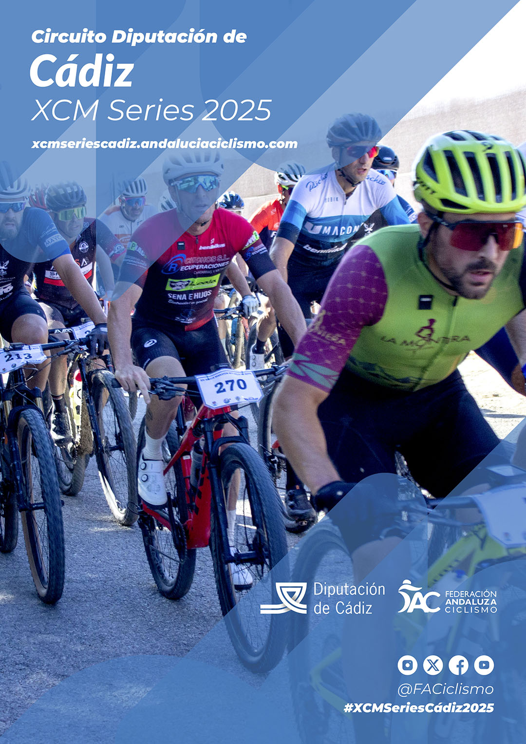 Todo listo en Algodonales para una nueva cita de las XCM Series Cádiz 2025
